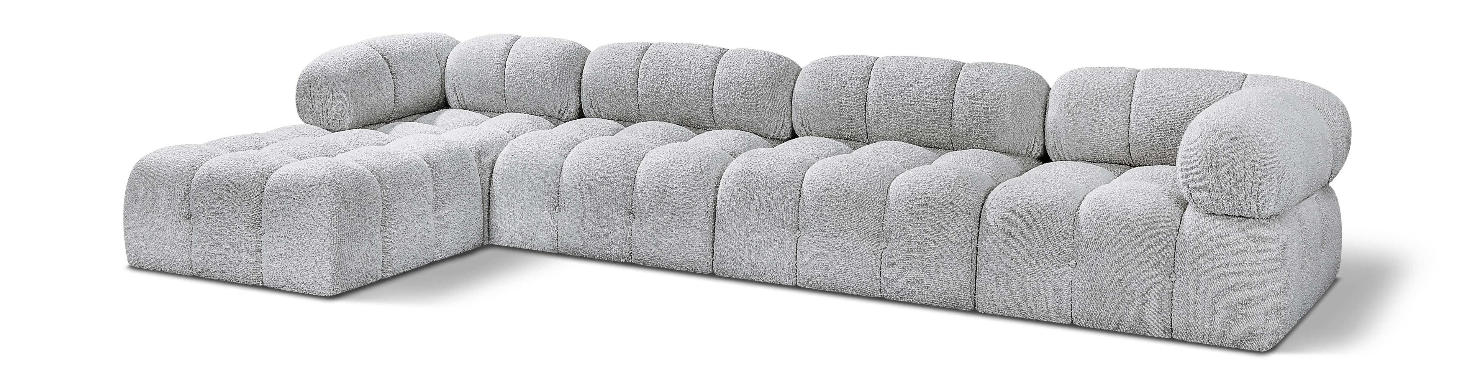 Ames - 5 Piece Fabric Modular Sectional - Best Buy Furniture