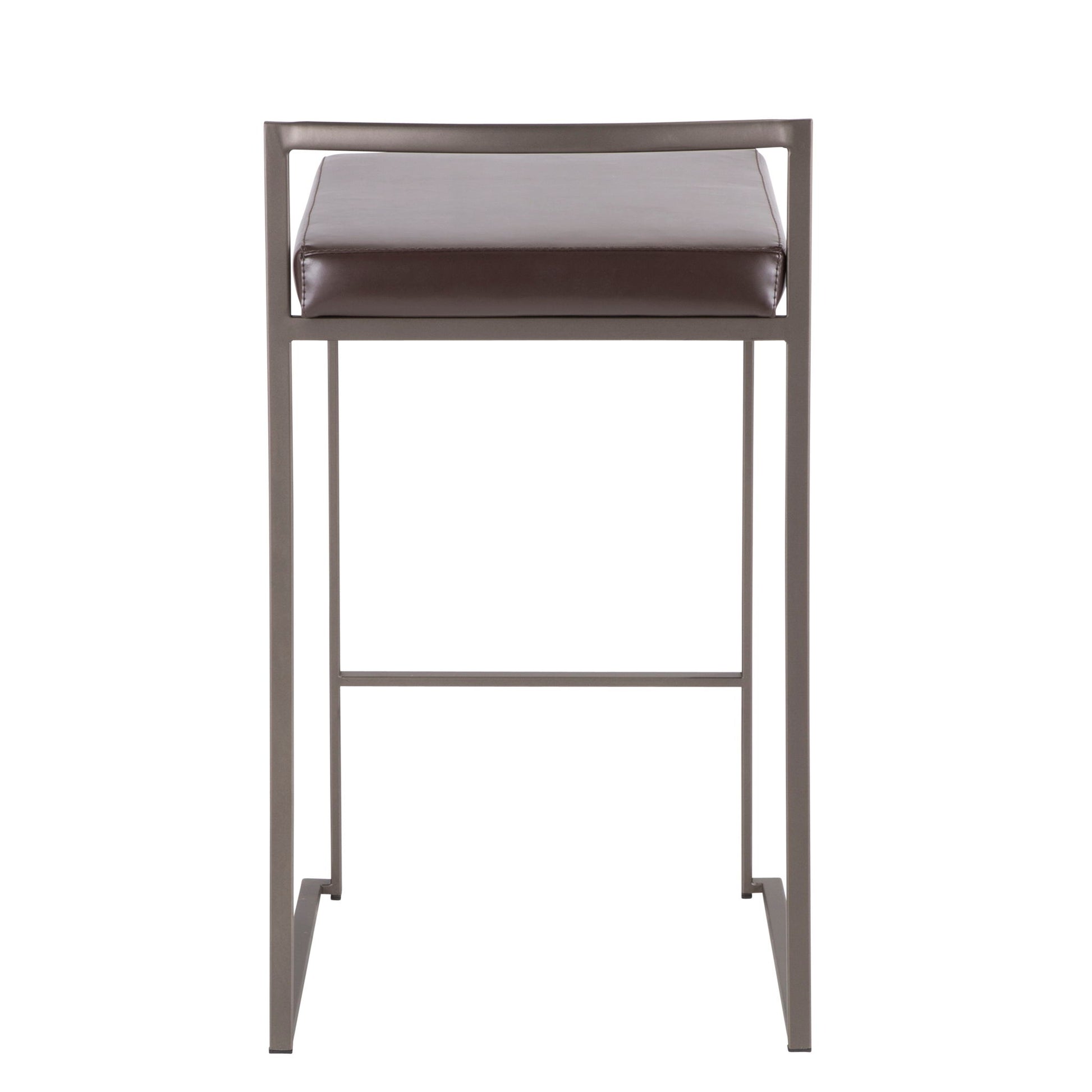 Fuji - Industrial Stackable Counter Stool Elegant Design - Best Buy Furniture