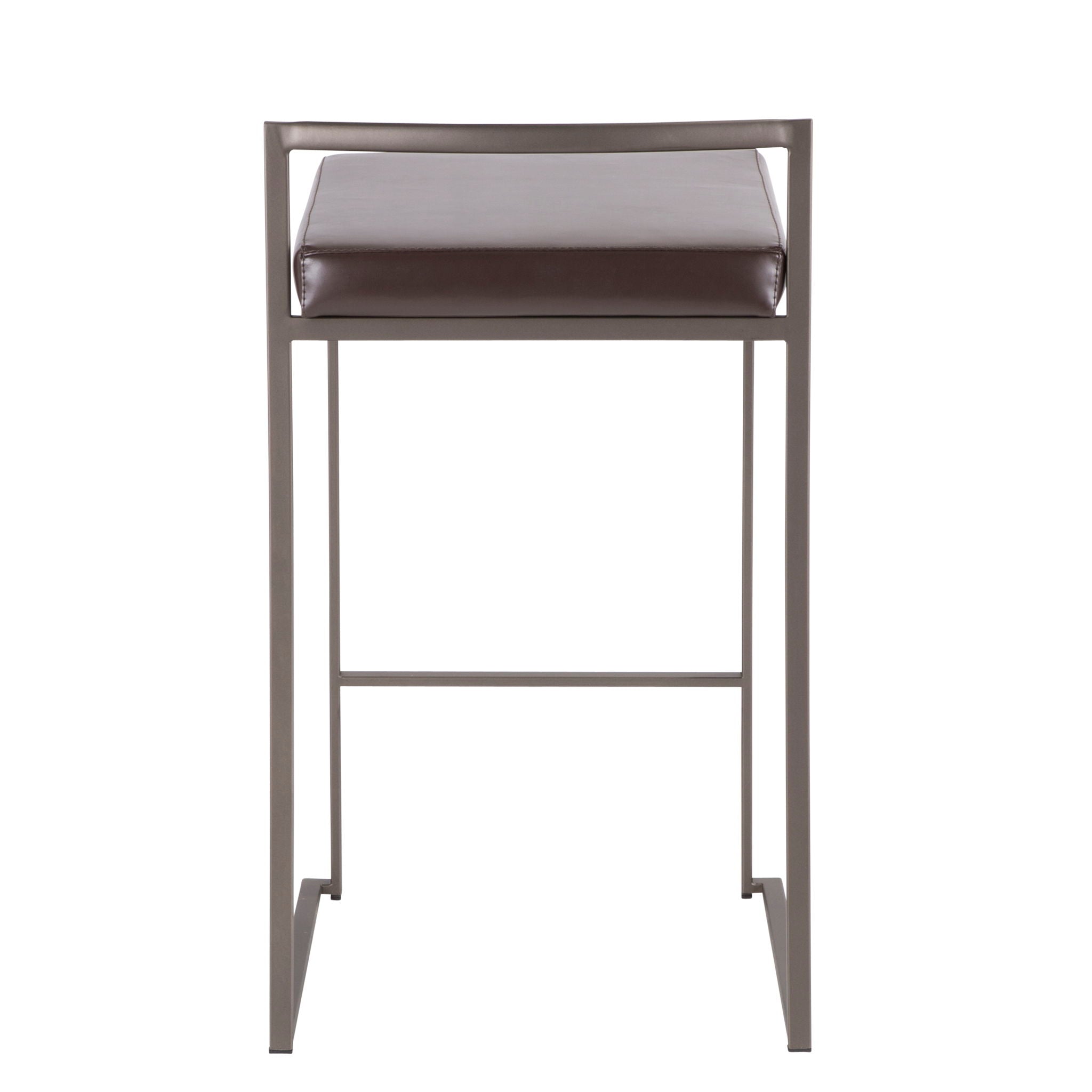 Fuji - Industrial Stackable Counter Stool Elegant Design - Best Buy Furniture