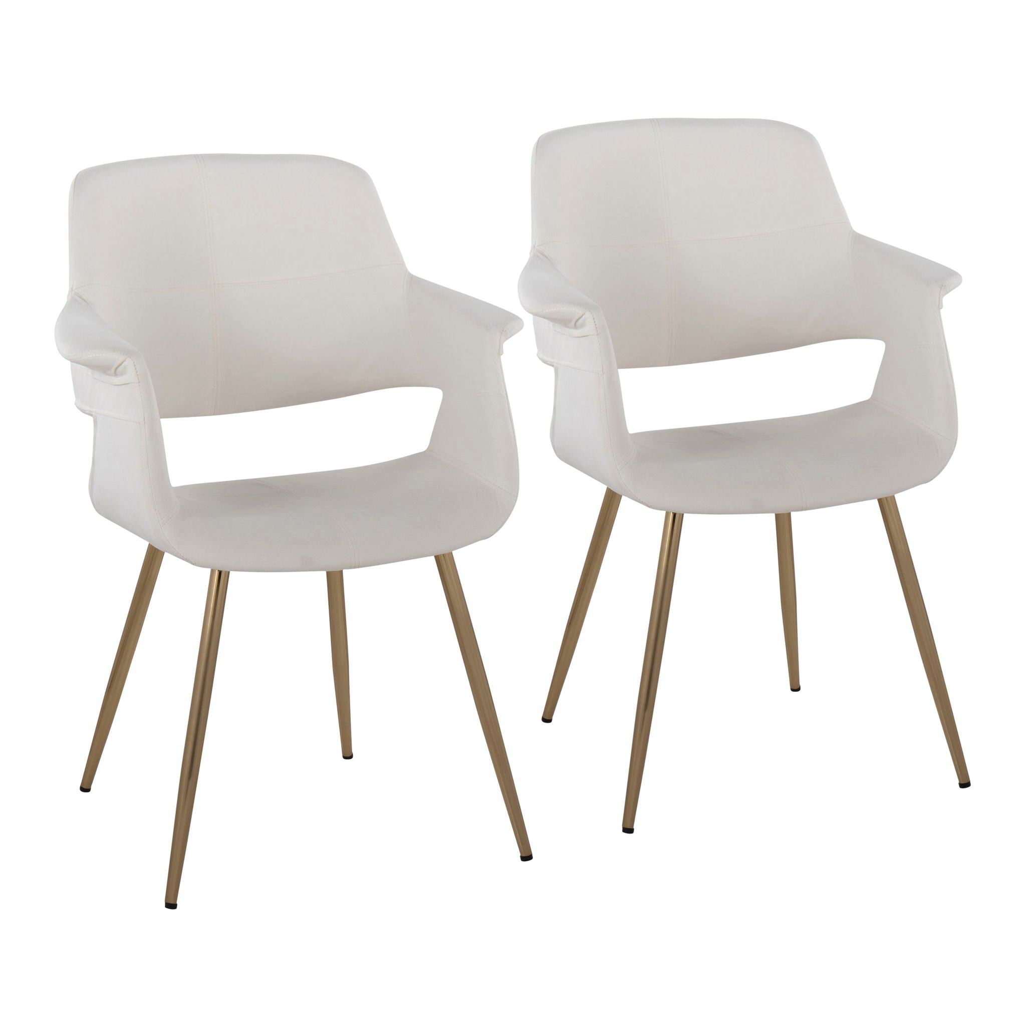 Vintage Flair - Glam / Art Deco, Chair (Set of 2) - Best Buy Furniture