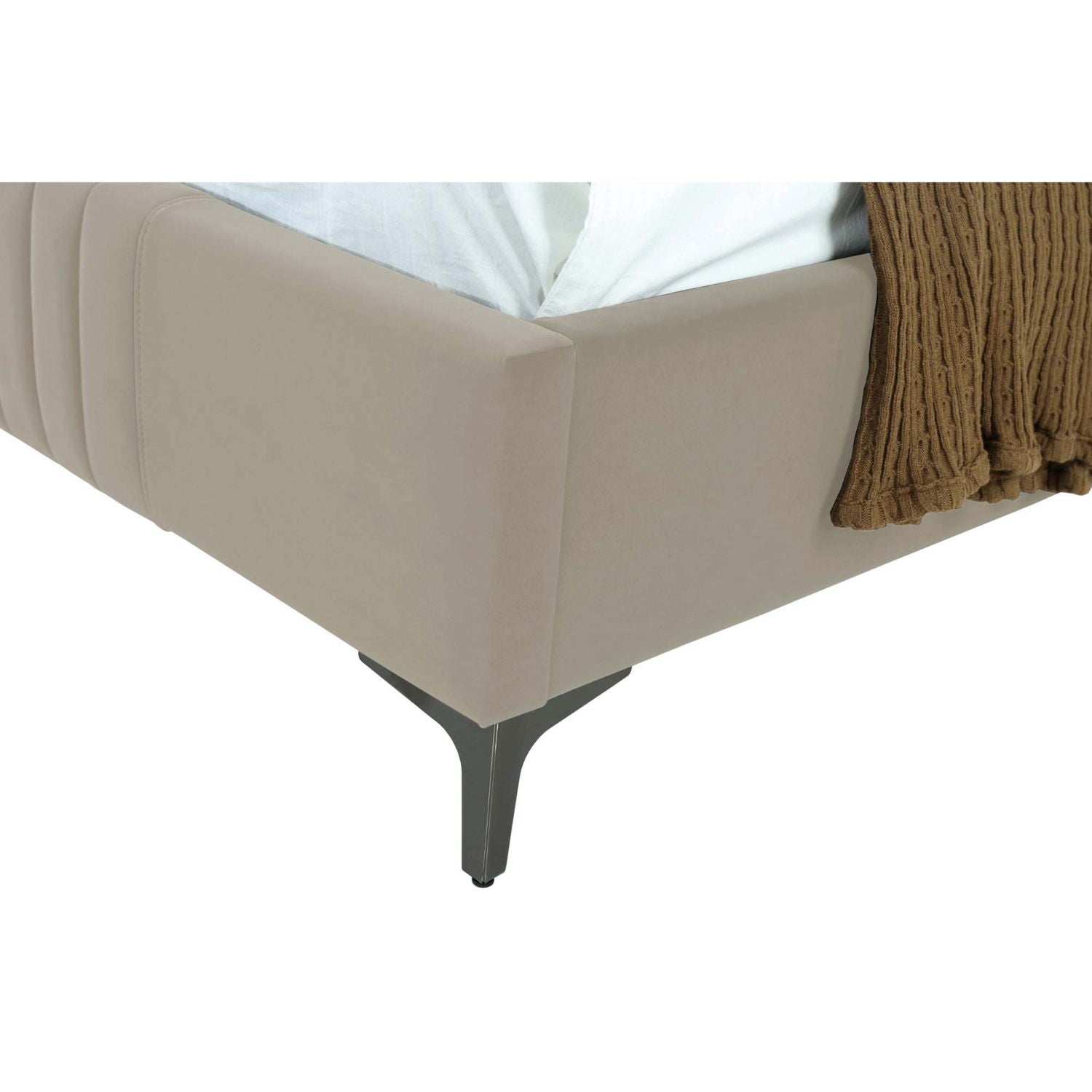 Promenade - Bed With Upholstered Headboard And Slats