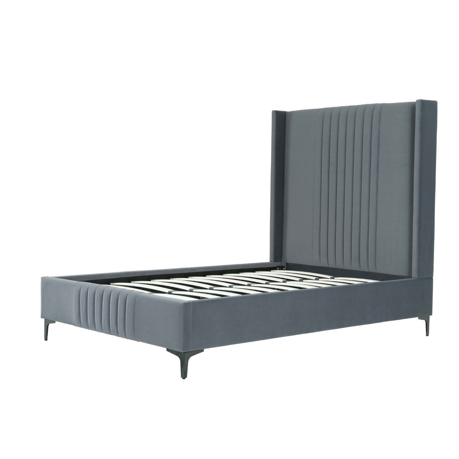Promenade - Bed With Upholstered Headboard And Slats