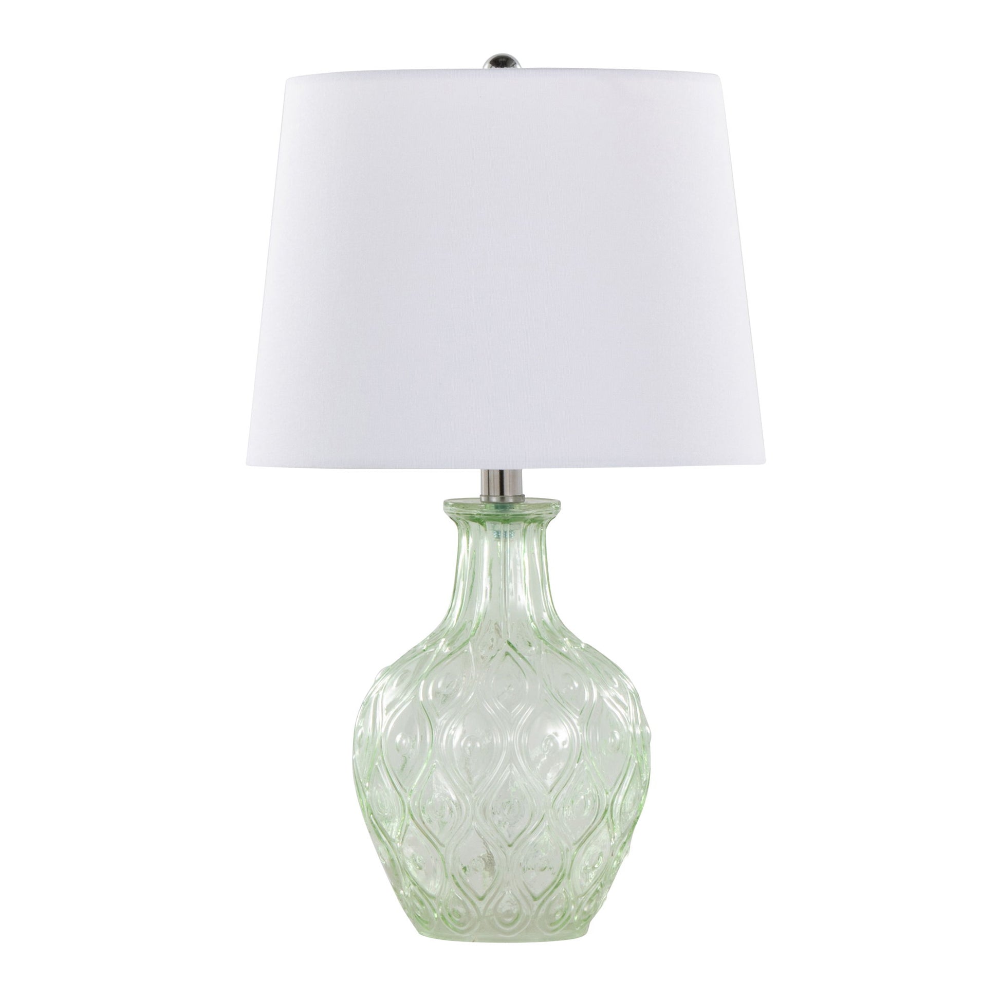 Gloria - Round Contemporary Lamp (Set of 2) - Best Buy Furniture