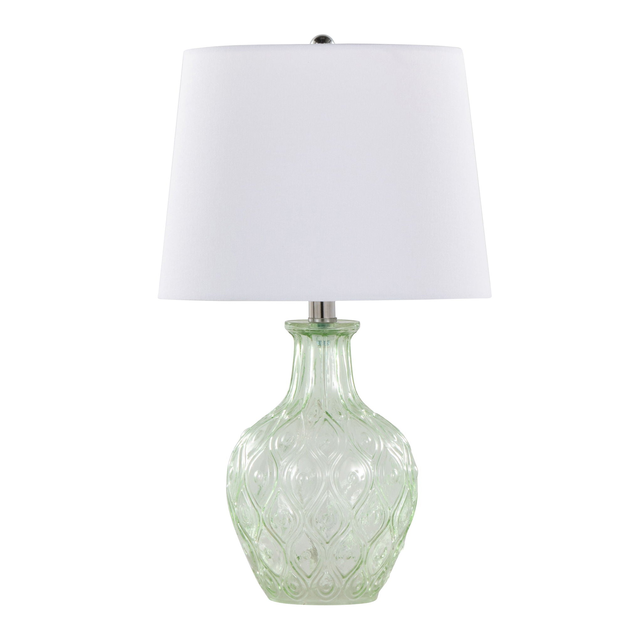 Gloria - Round Contemporary Lamp (Set of 2) - Best Buy Furniture