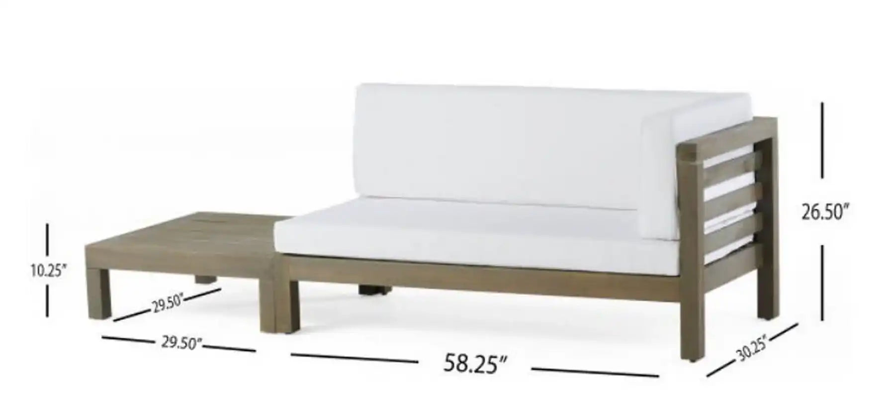 Oana - Corner Bench And Coffee Table - Best Buy Furniture