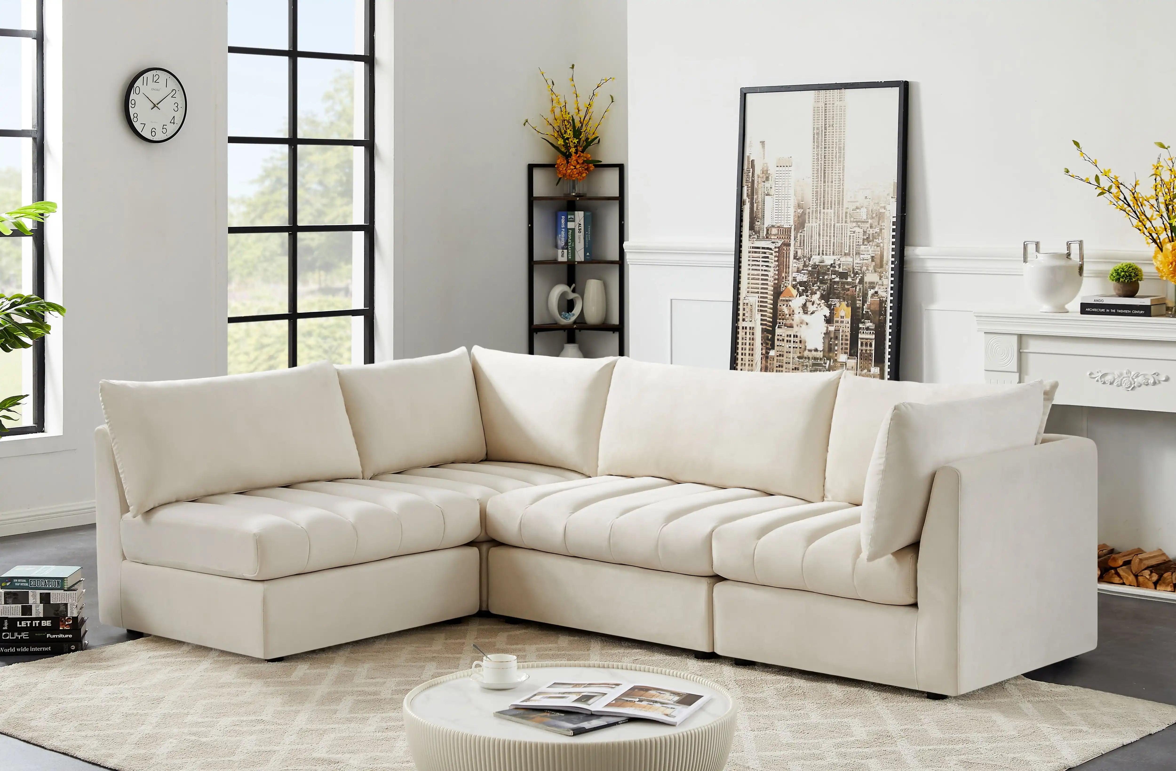 Jacob - 4 Pc. Modular Sectional - Best Buy Furniture