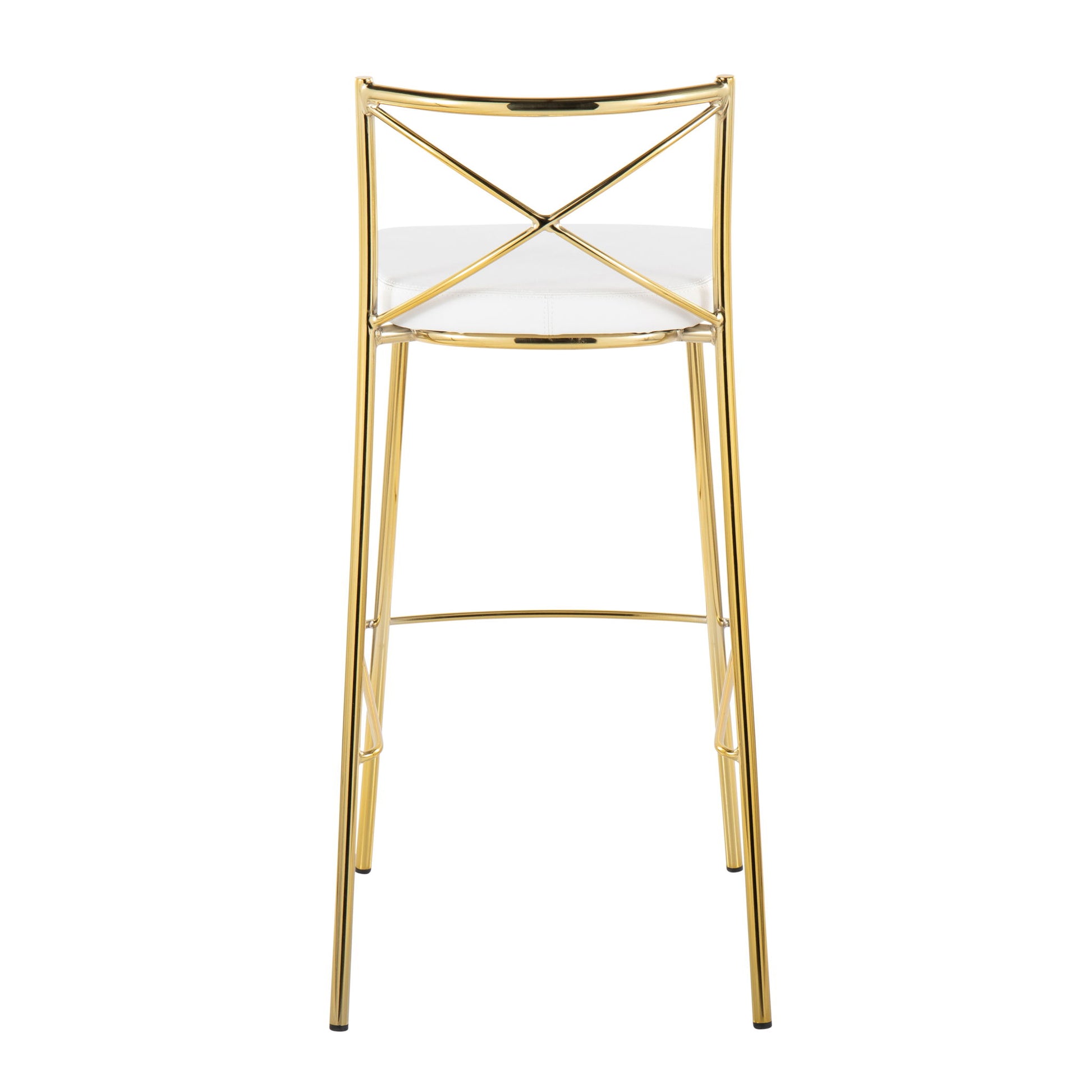 Modern Charlotte - Contemporary Fixed Height Barstool (Set of 2) - Best Buy Furniture