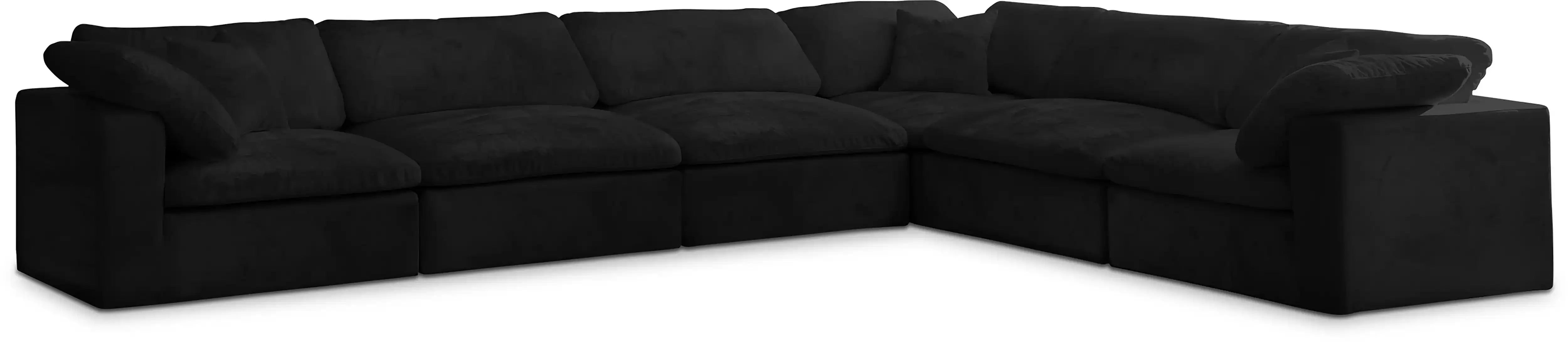 Cozy - 6 Piece Modular Corner Sectional - Best Buy Furniture