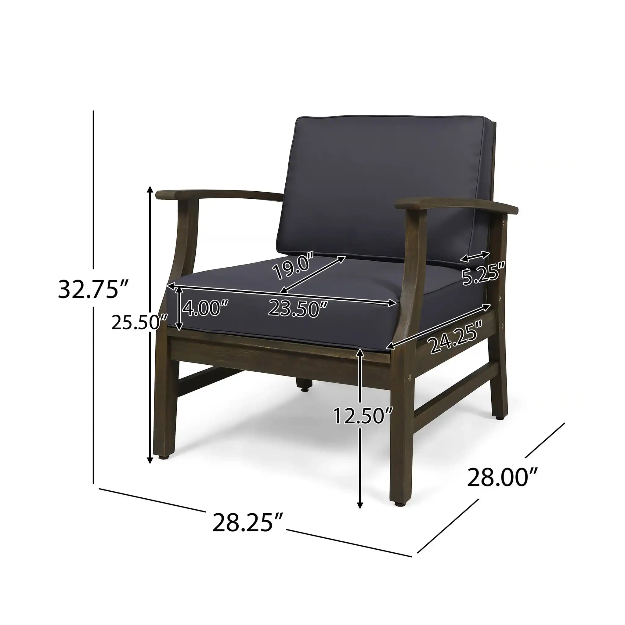 Perla - Contemporary Club Chair With Water Resistant Cushionі - Best Buy Furniture