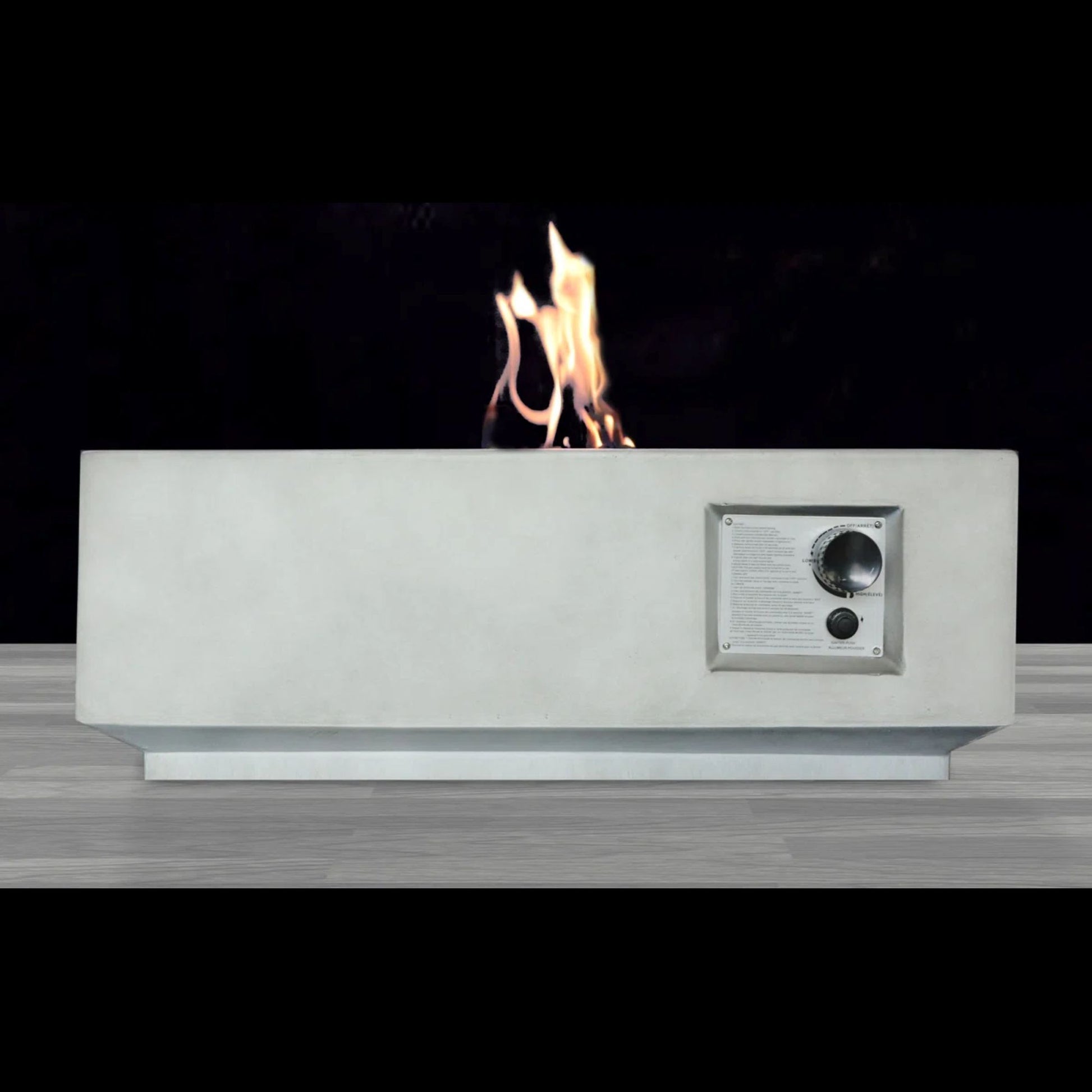Reinforced - Propane / Gas Fire Pit Table - Best Buy Furniture
