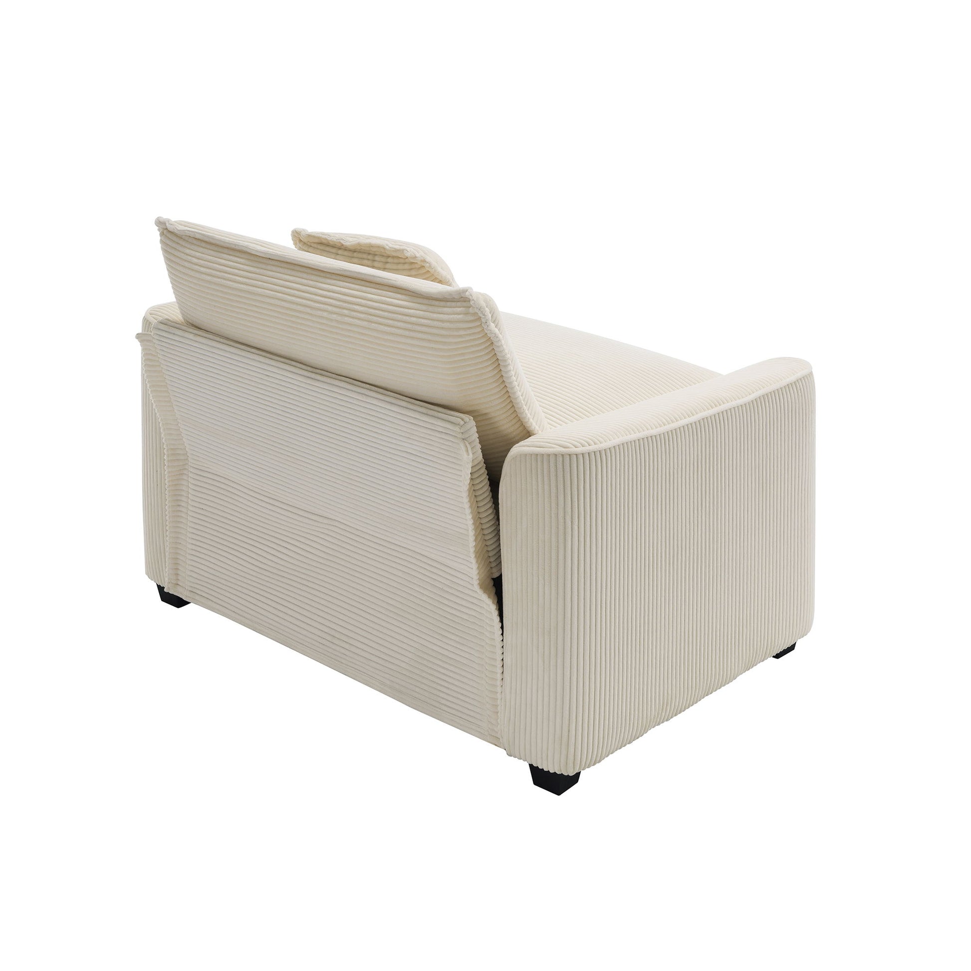 Elegant Corduroy Oversized Sectional Sofa Set With Deep Seats And Flexible Layout - Best Buy Furniture