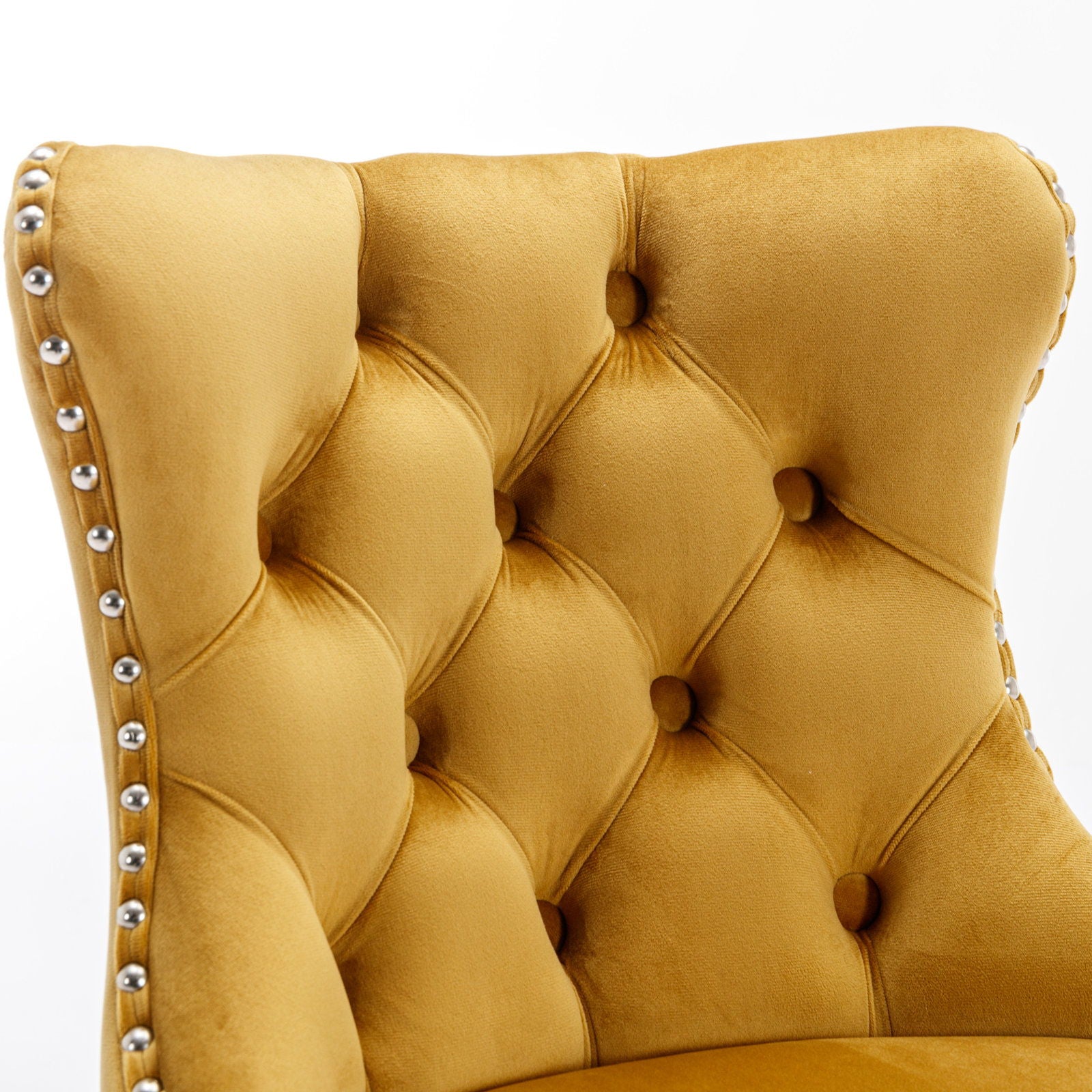 Swivel Velvet Barstools Adjusatble Seat Height From 25-33", Modern Upholstered Chrome Base Bar Stools With Backs Comfortable Tufted For Home Pub And Kitchen Island (Set of 2) - Best Buy Furniture