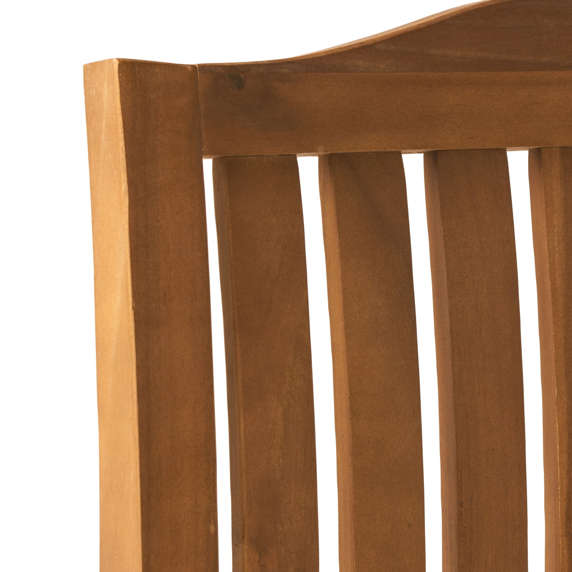 Della - Wood Armchair (Set of 2) Outdoor Dining Chairs - Cream - Best Buy Furniture