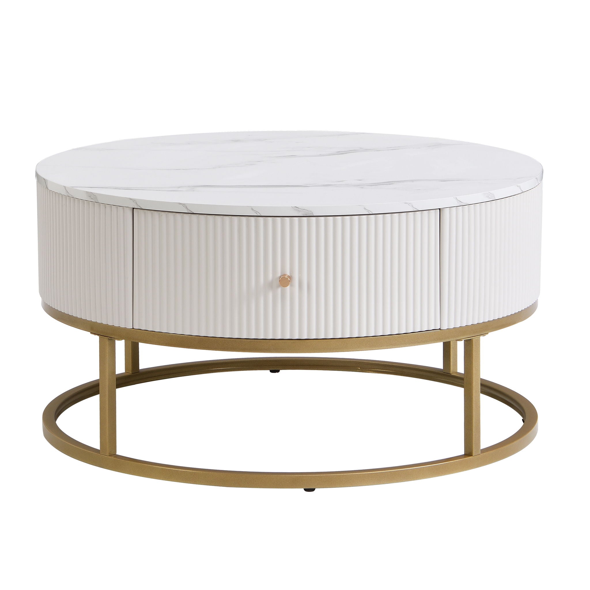 Modern Round Table With Drawers - Best Buy Furniture