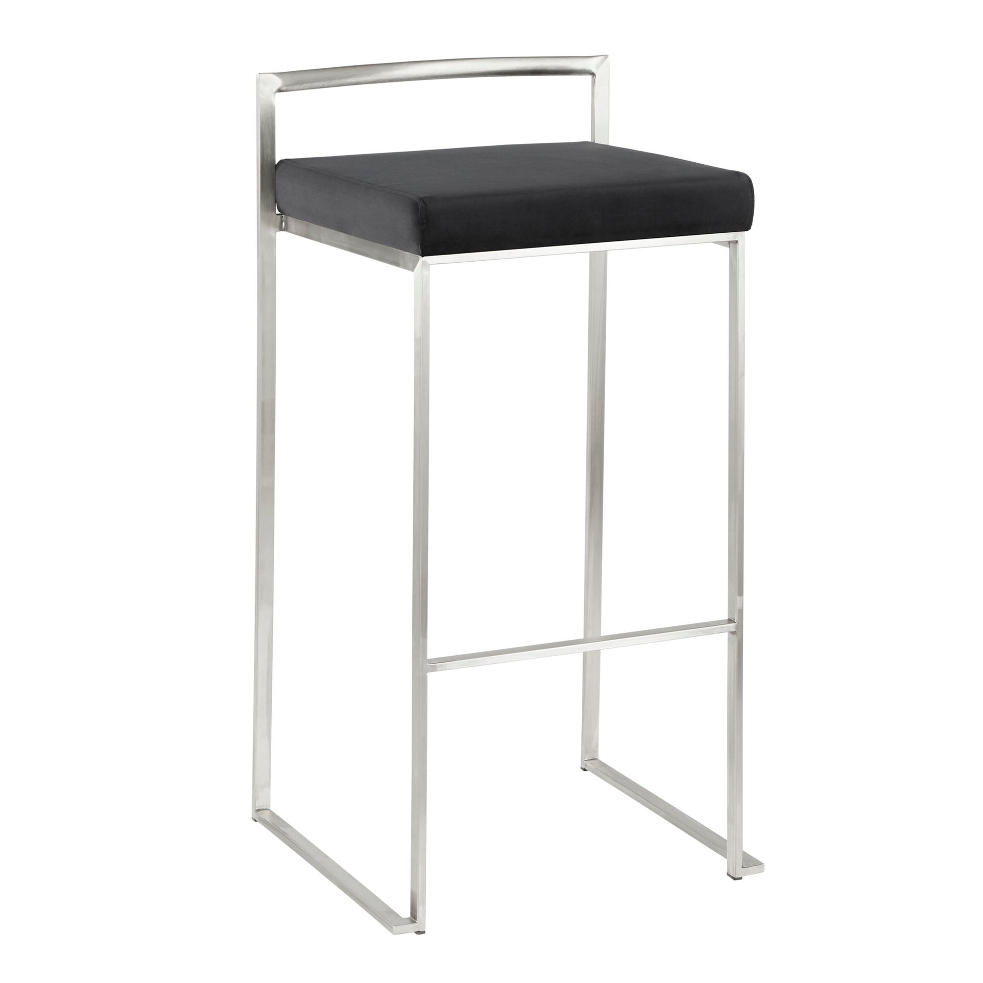 Fuji - Contemporary And Elegant Design Stackable Barstool - Best Buy Furniture