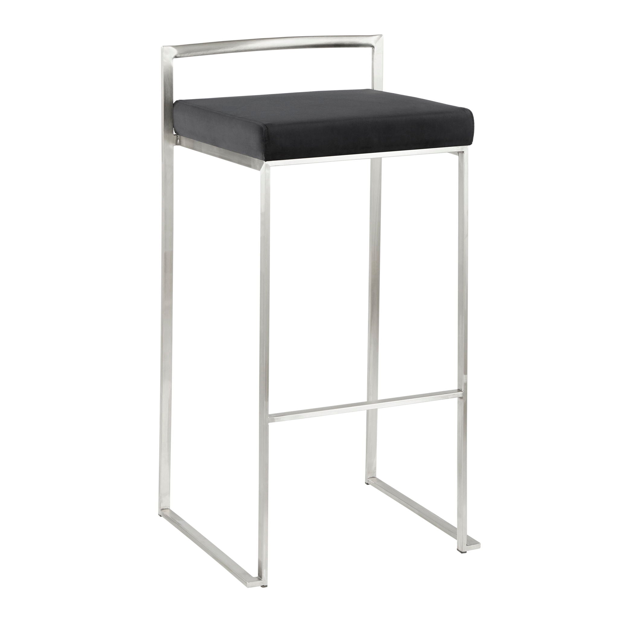 Fuji - Contemporary And Elegant Design Stackable Barstool - Best Buy Furniture
