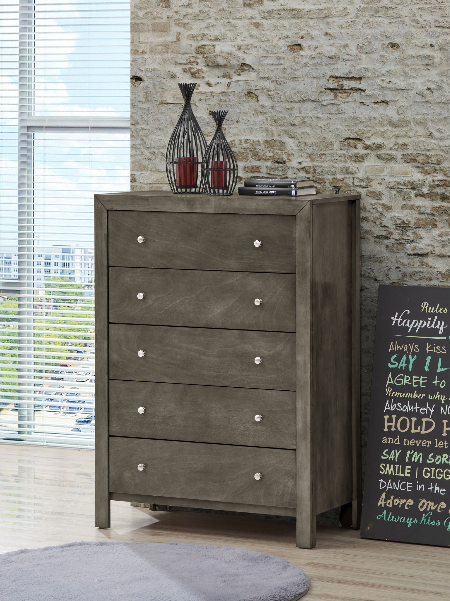 Modern Elegant Transitional Storage Chest - Best Buy Furniture