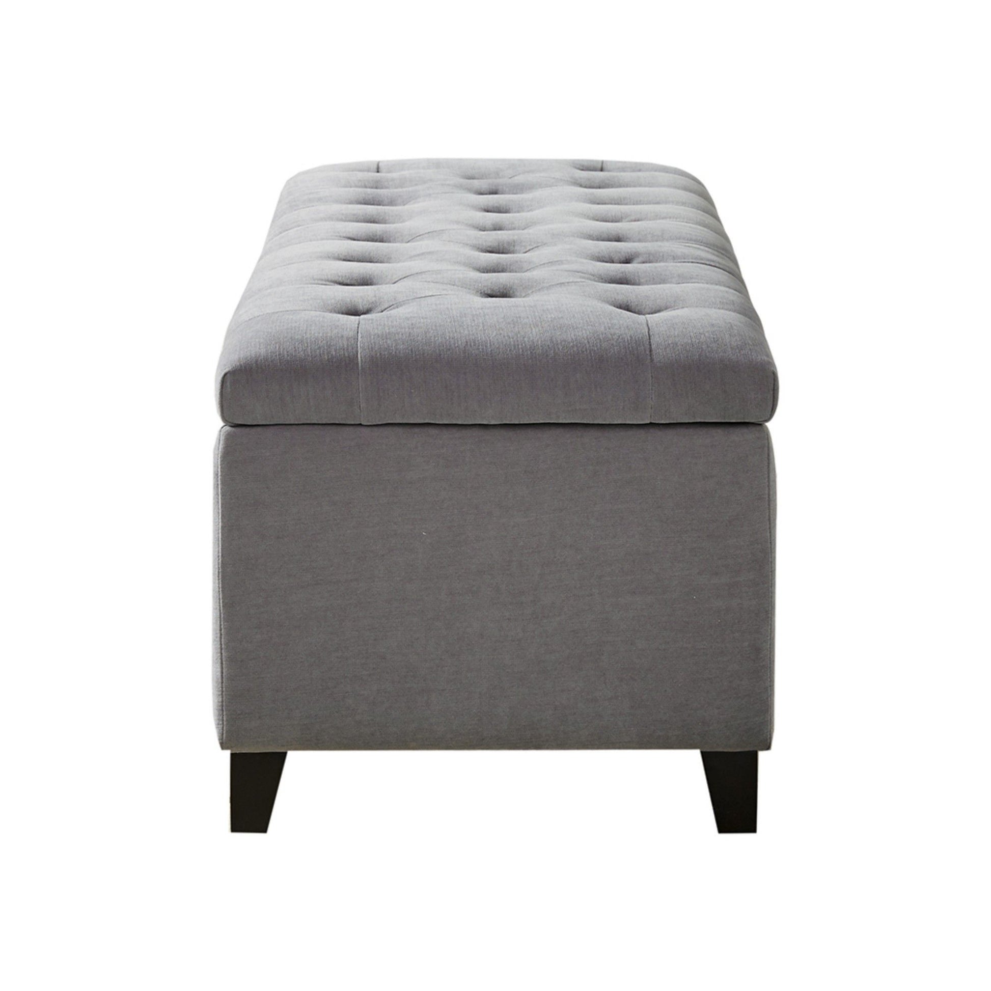 Elegant Design Tufted Top, Soft Close Storage Bench - Best Buy Furniture