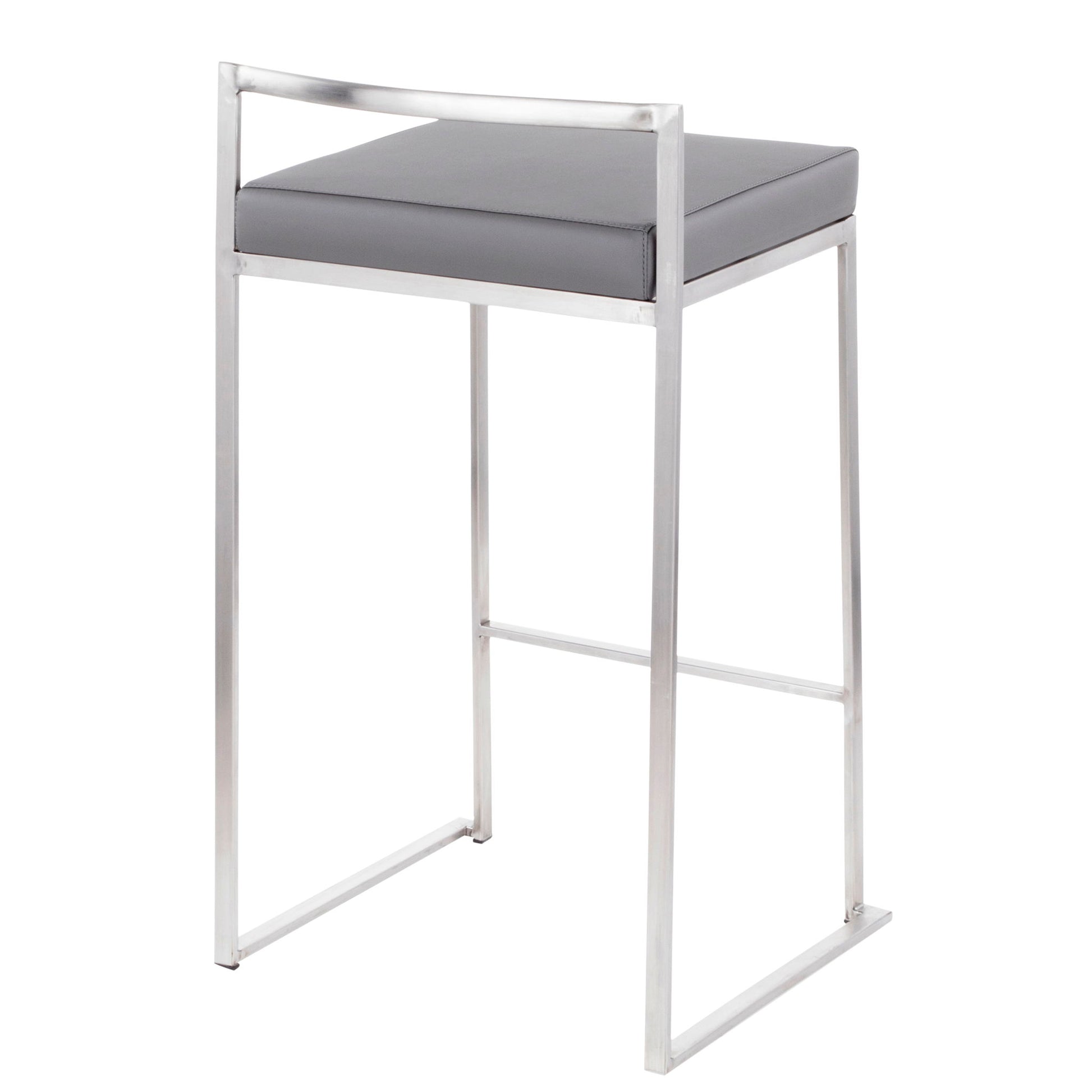 Fuji - Contemporary Elegant Stackable Counter Stool Set - Best Buy Furniture