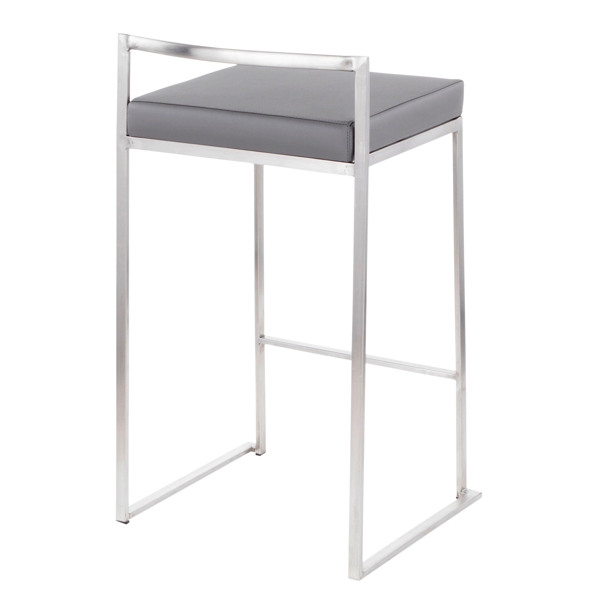 Fuji - Contemporary Elegant Stackable Counter Stool Set - Best Buy Furniture