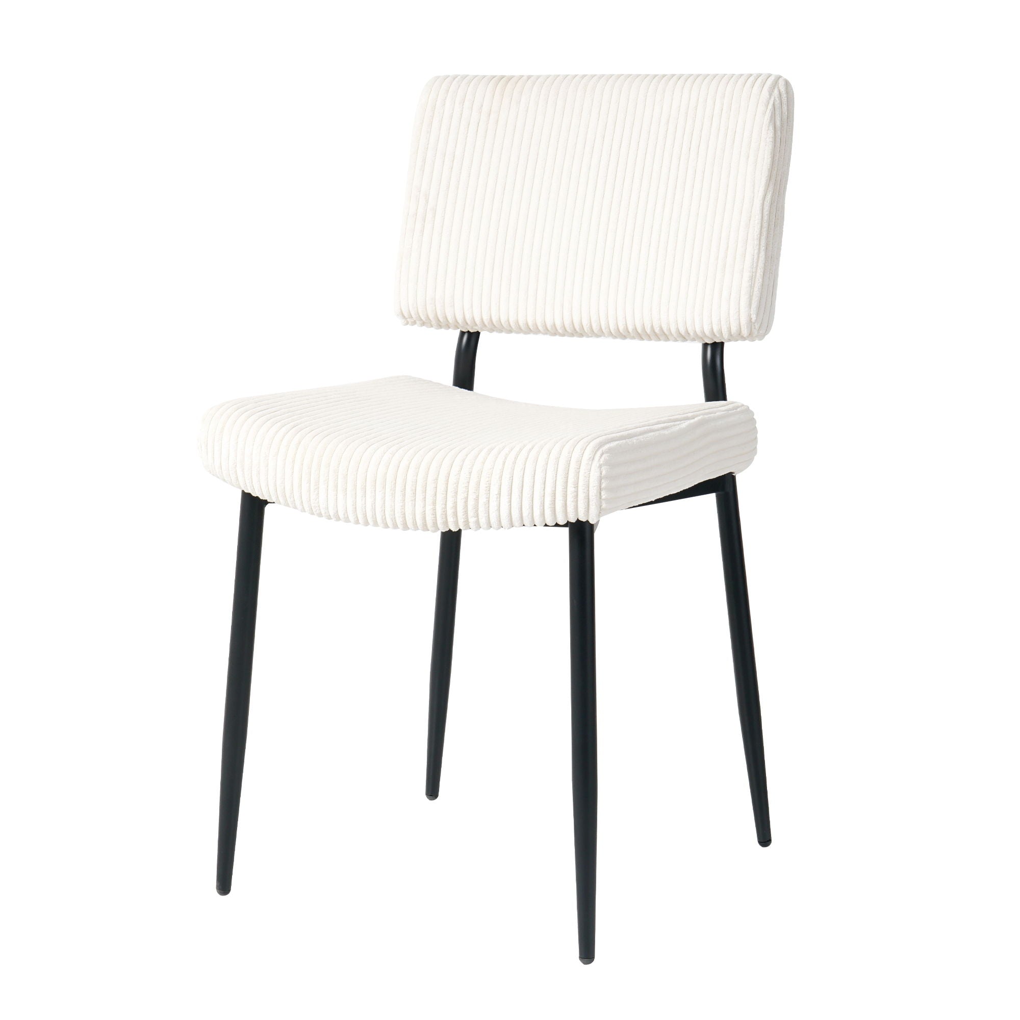 Modern Upholstered Dining Chair With Metal Legs - Best Buy Furniture