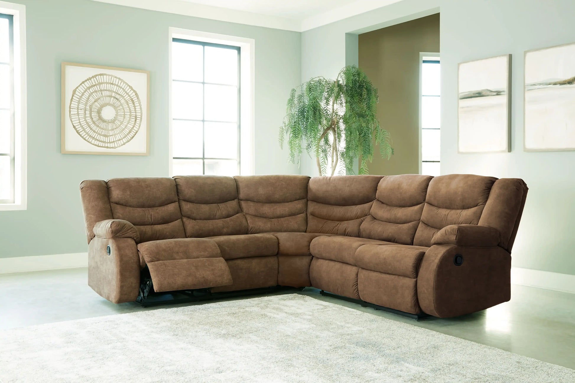 Partymate - Reclining Living Room Set - Best Buy Furniture
