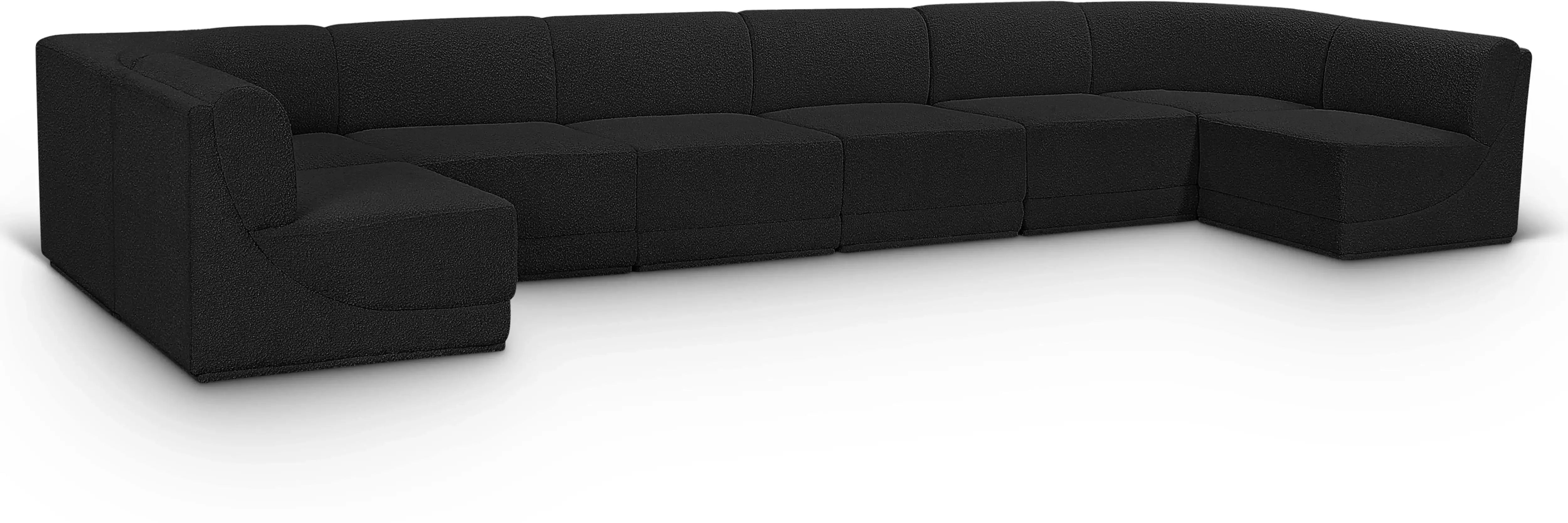 Ollie - 8 Piece Modular Sectional - Best Buy Furniture