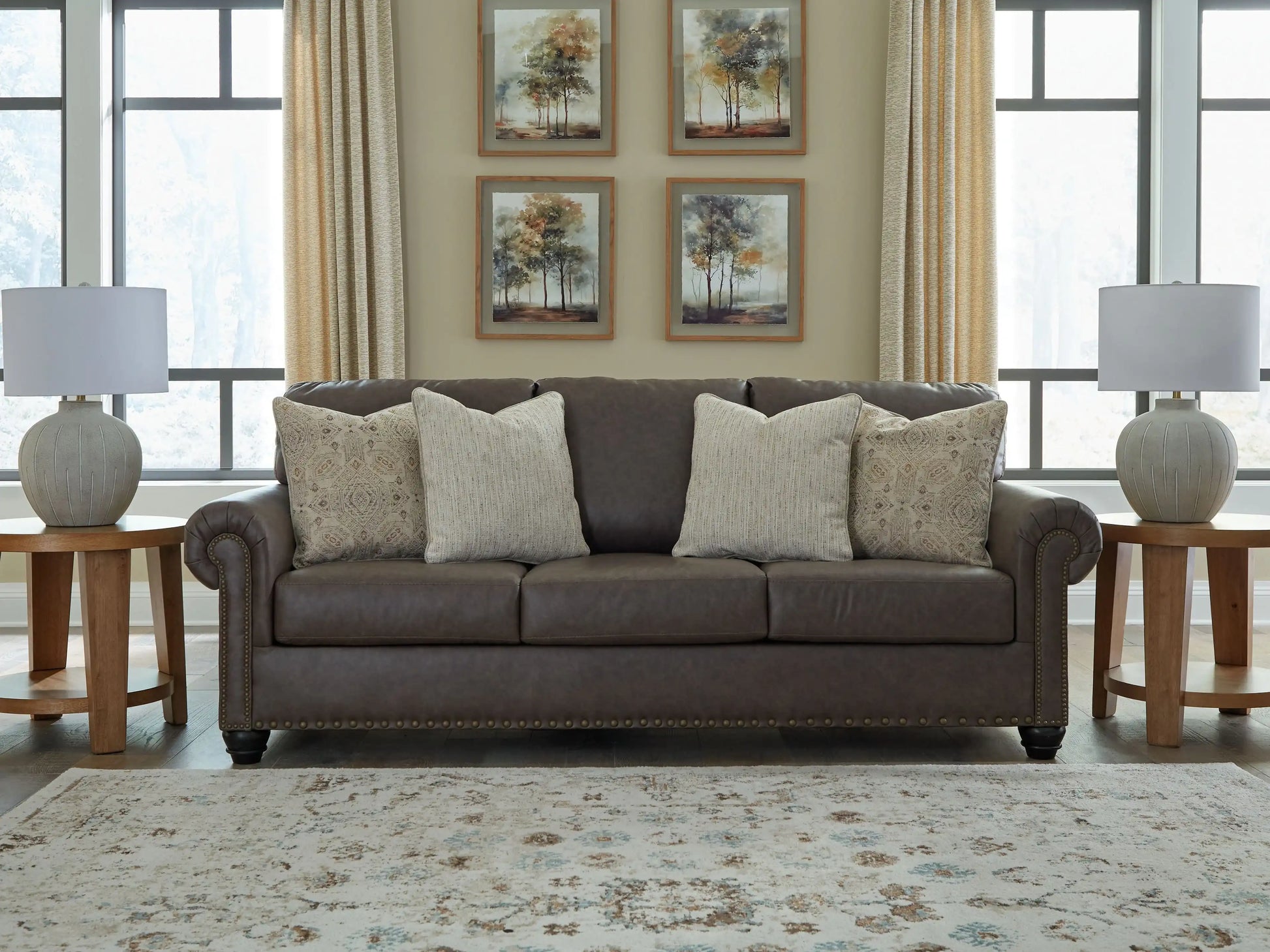 Roxmere - Sofa - Umber - Best Buy Furniture