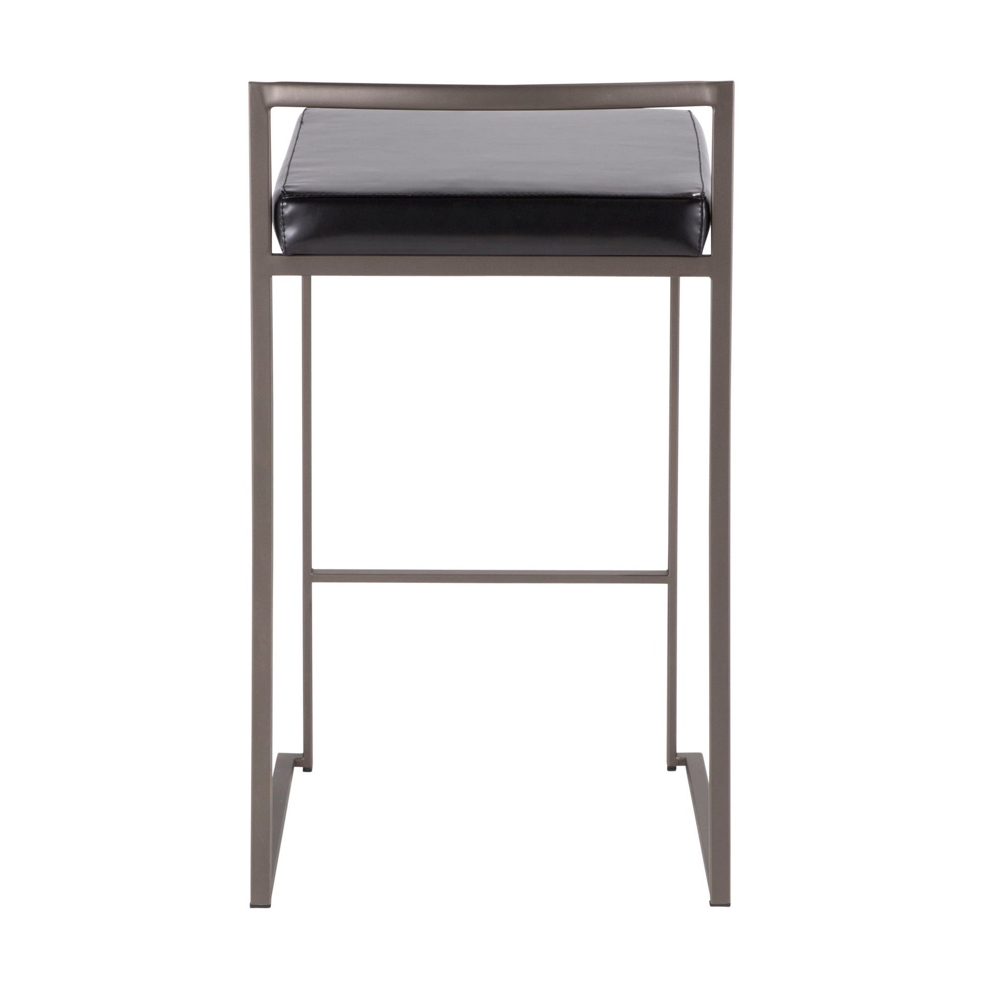 Fuji - Industrial Stackable Counter Stool Elegant Design - Best Buy Furniture