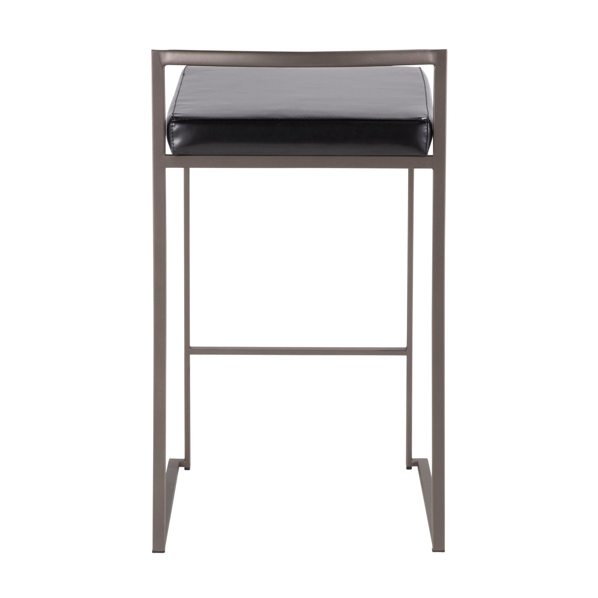 Fuji - Industrial Stackable Counter Stool Elegant Design - Best Buy Furniture