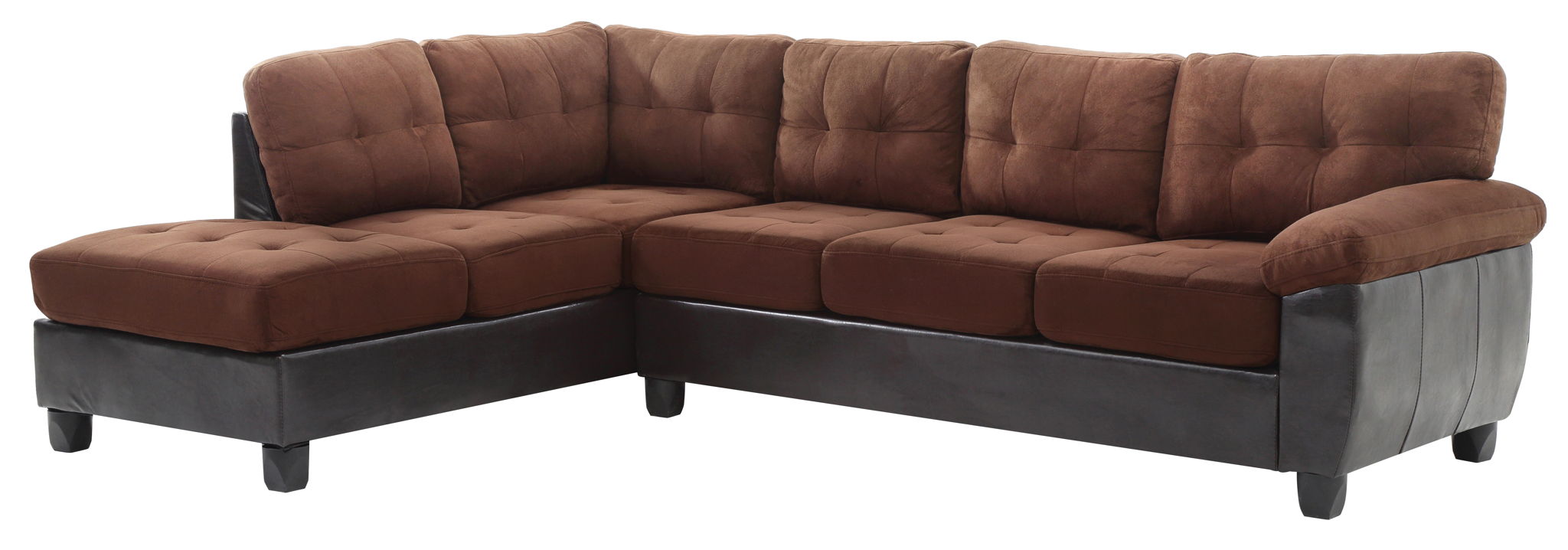 Gallant - Sectional - Chocolate - Best Buy Furniture