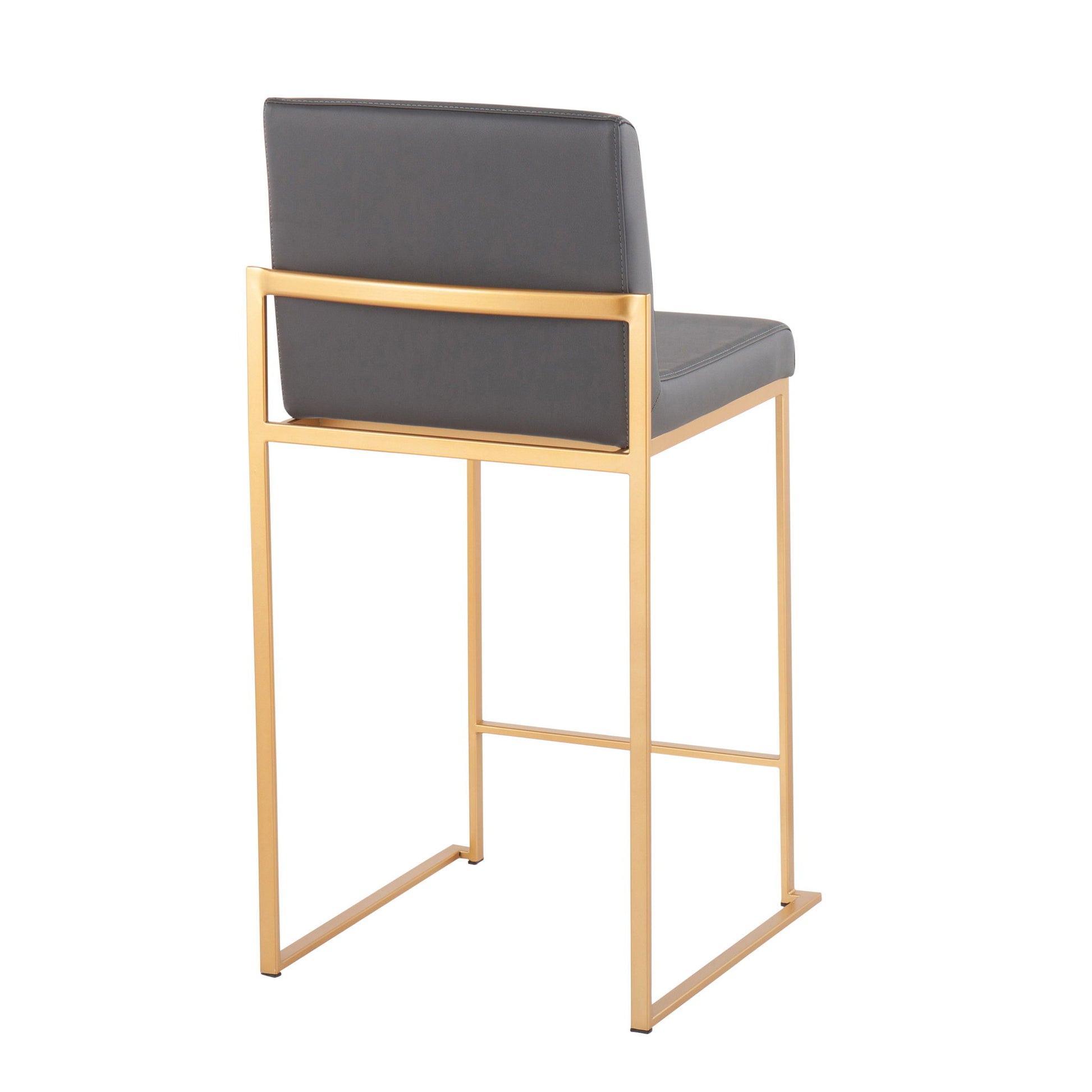 Fuji - Contemporary High Back Stylish Counter Stool - Best Buy Furniture