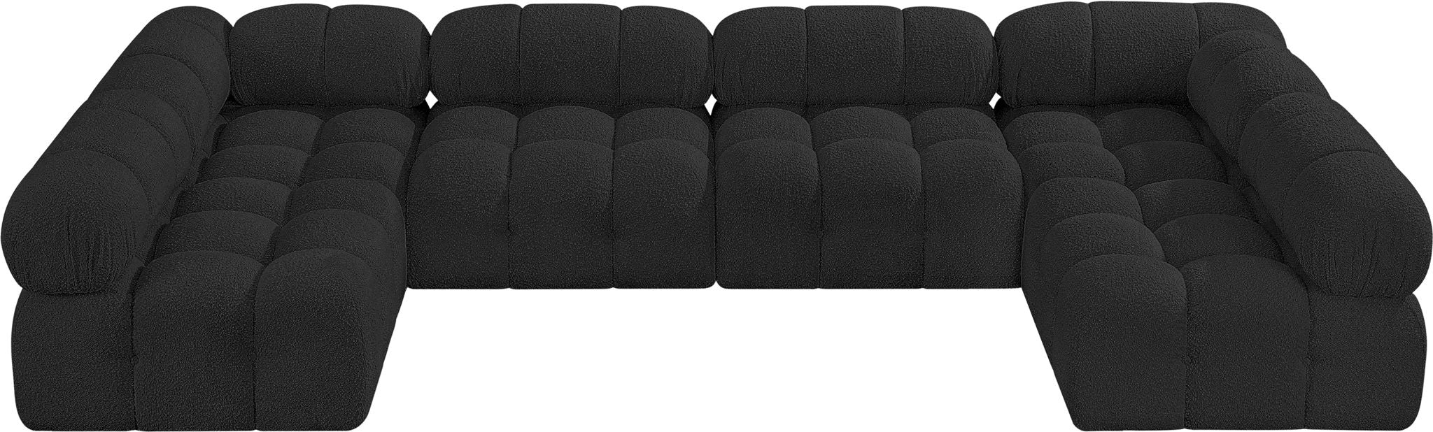 Ames - 6 Piece Fabric Modular Sectional - Best Buy Furniture