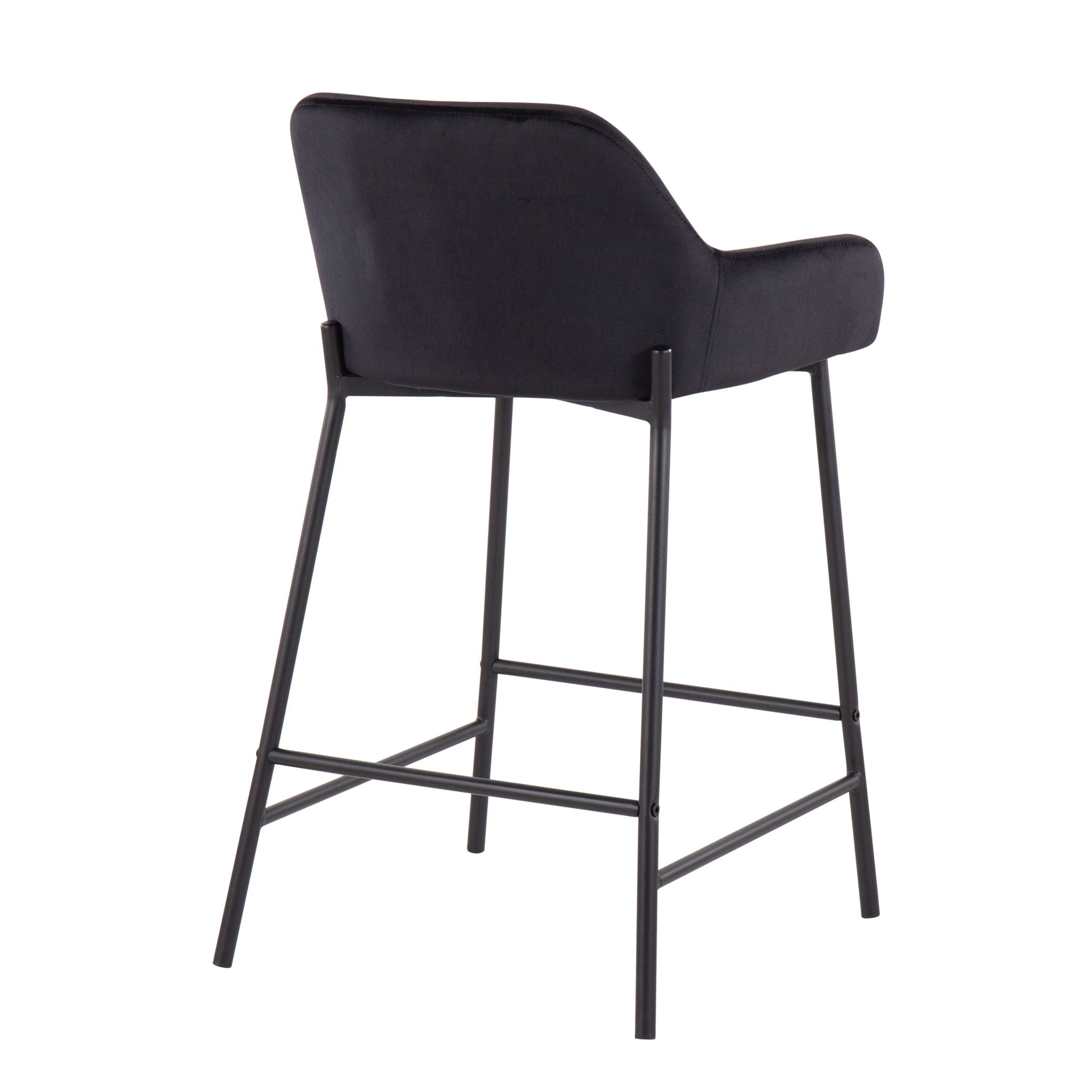 Daniella - Industrial Fixed Height Counter Stool (Set of 2) - Best Buy Furniture