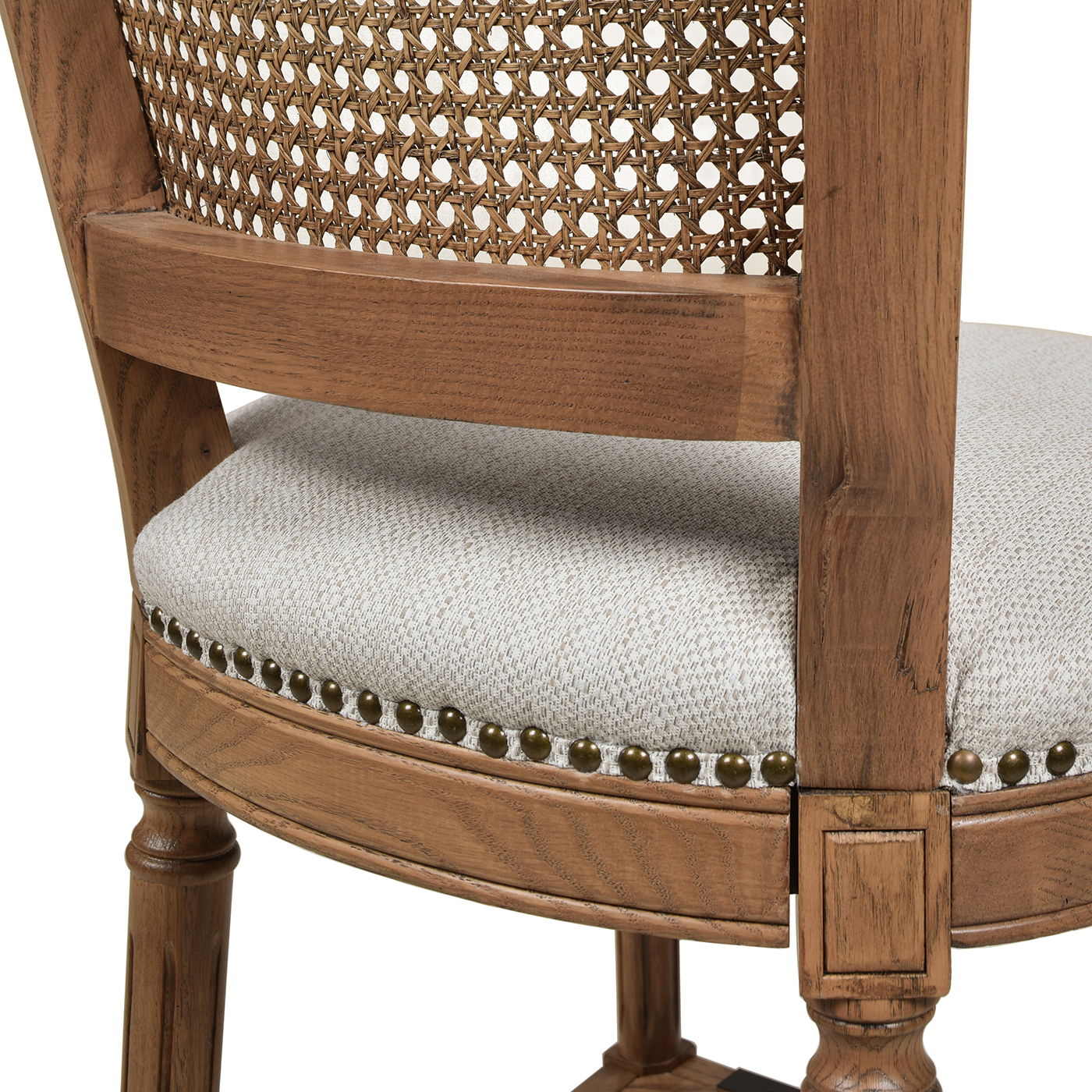 Triomphe - Rattan Wicker High Back Armless Counter Bar Stool - Best Buy Furniture