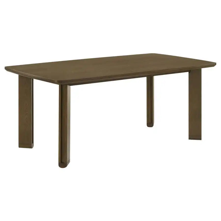 Ottowa - Rectangular Wood Dining Table - Brown - Best Buy Furniture