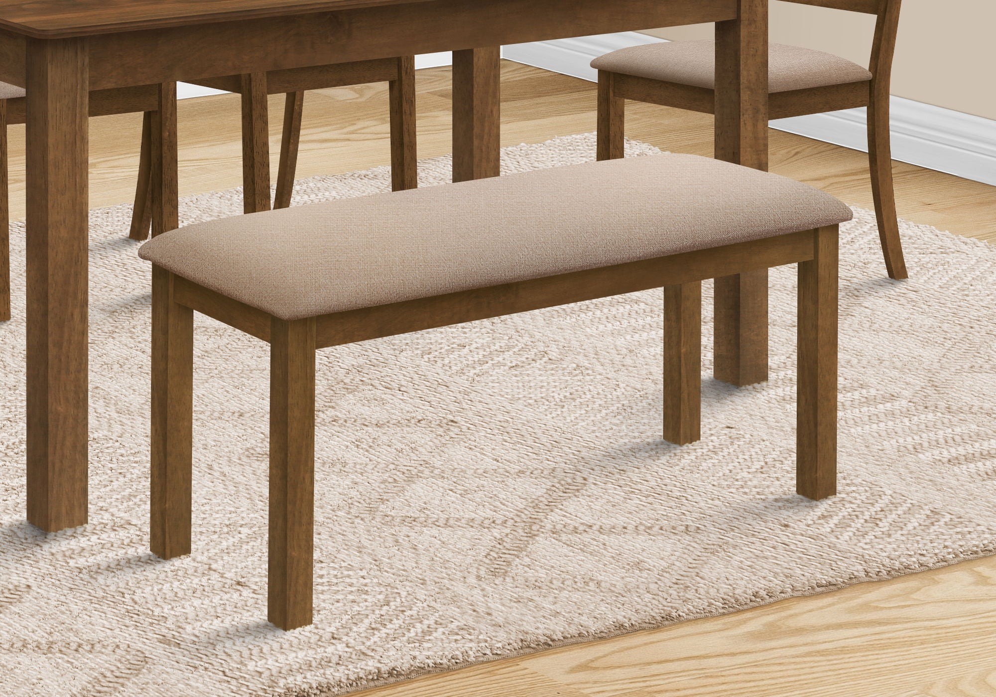 Bench, Rectangular, Upholstered, Dining Room, Entryway, Transitional - Best Buy Furniture