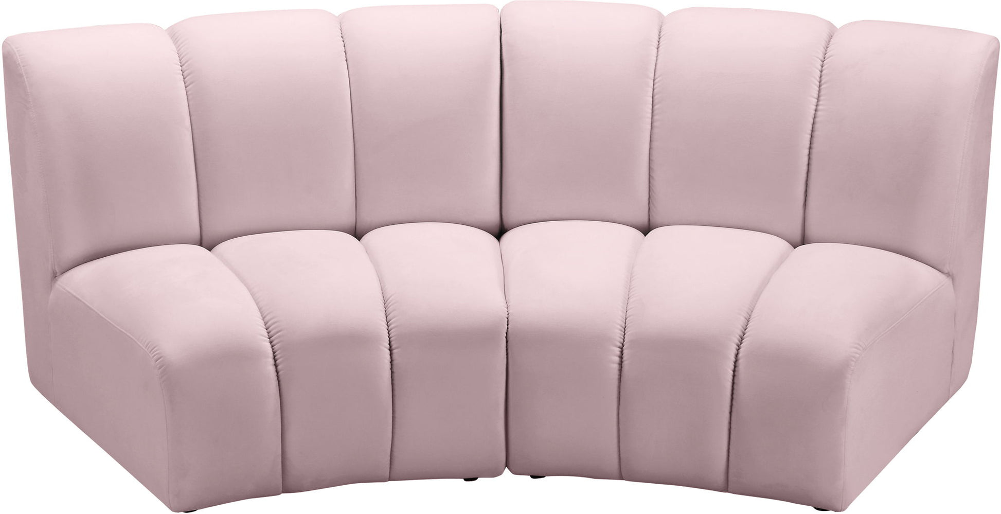 Infinity - 2 Piece Velvet Modular Sectional - Best Buy Furniture
