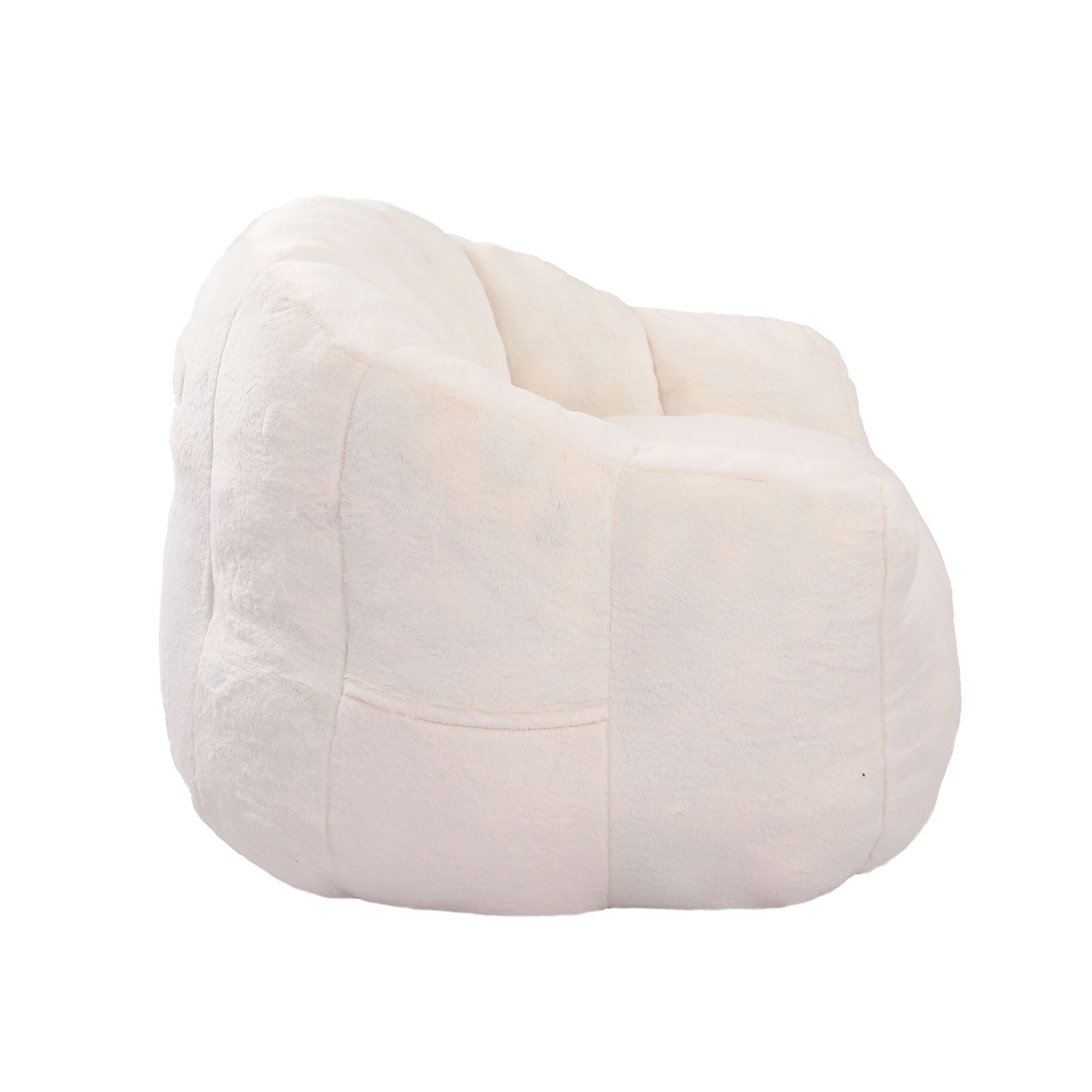 Beanbag Chair, Beanbag Sofa Chair With Armrests Stuffed High Density Foam - Best Buy Furniture