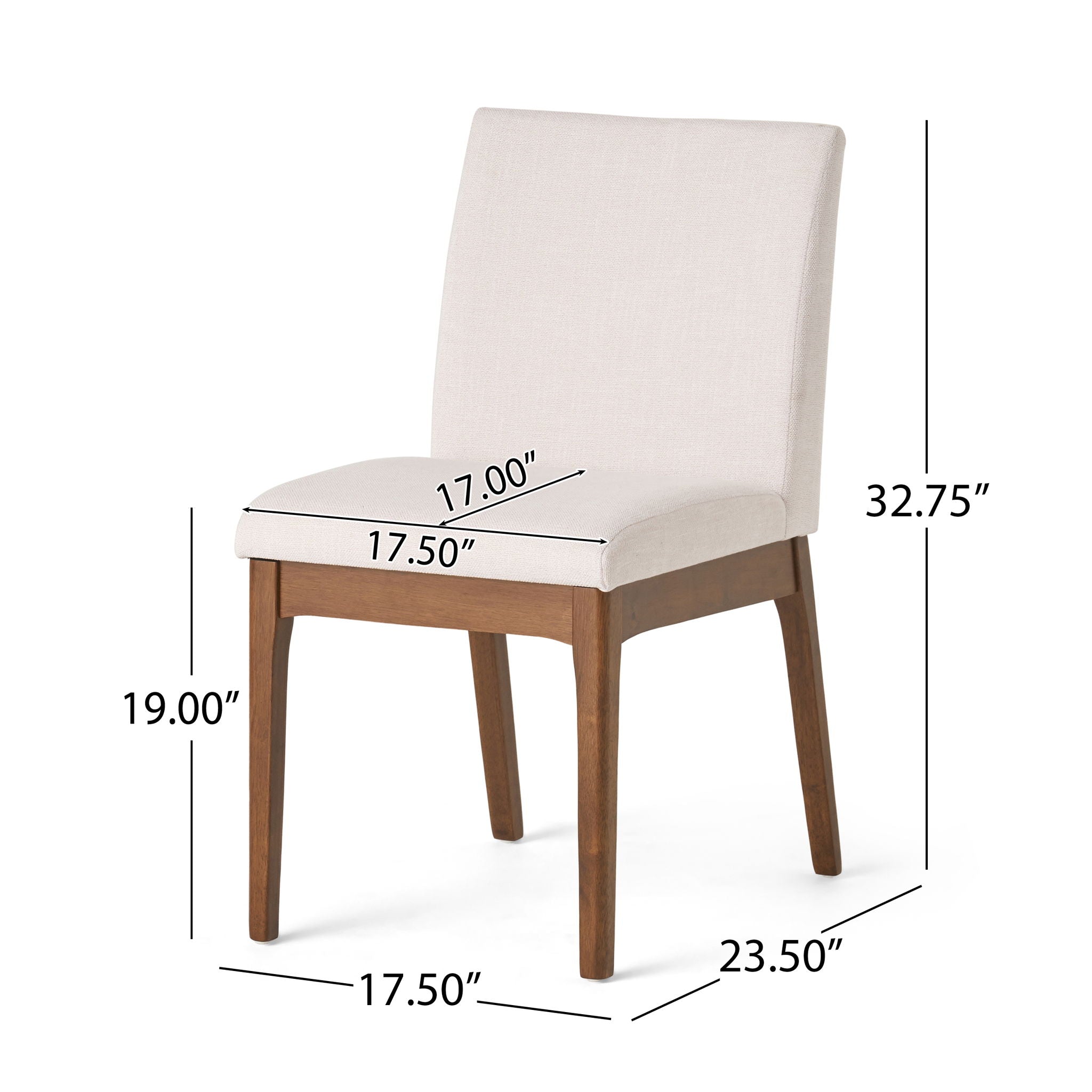 Contemporary Fabric Comfort Dining Chairs (Set of 2) - Best Buy Furniture