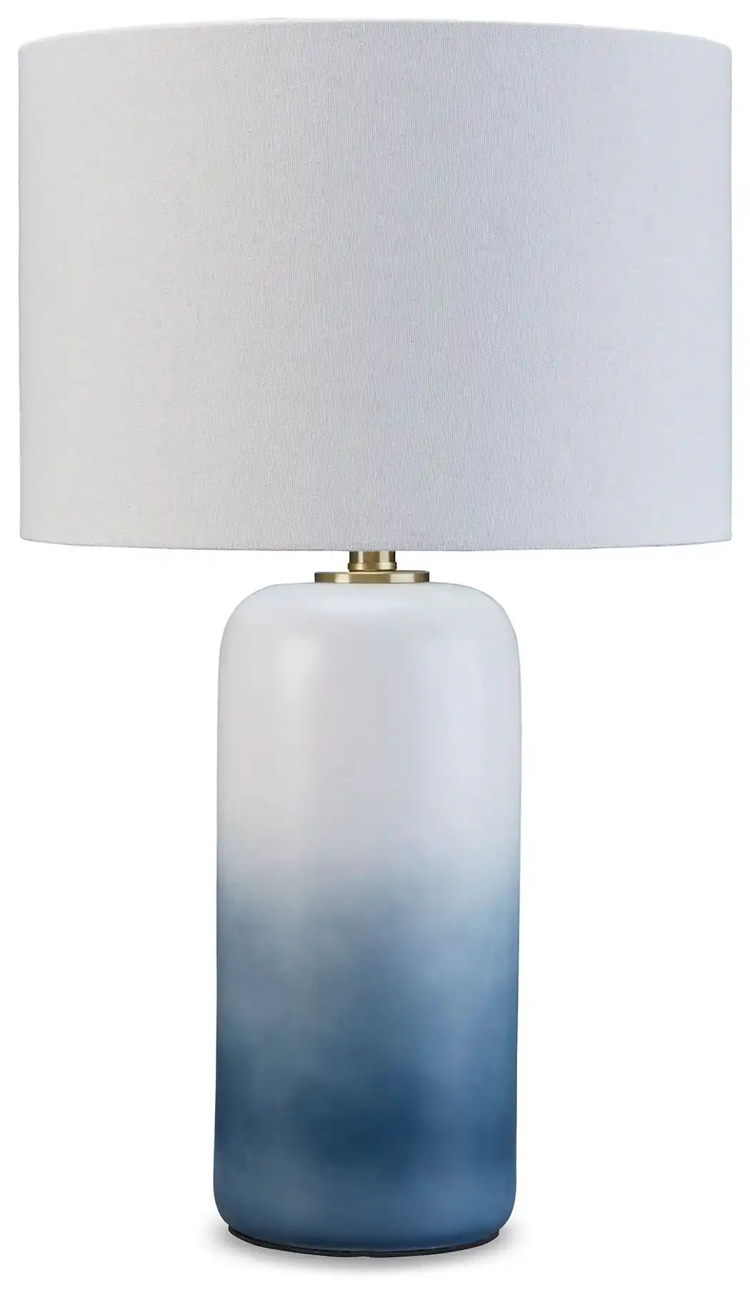 Lemrich - Ceramic Table Lamp - White - Best Buy Furniture