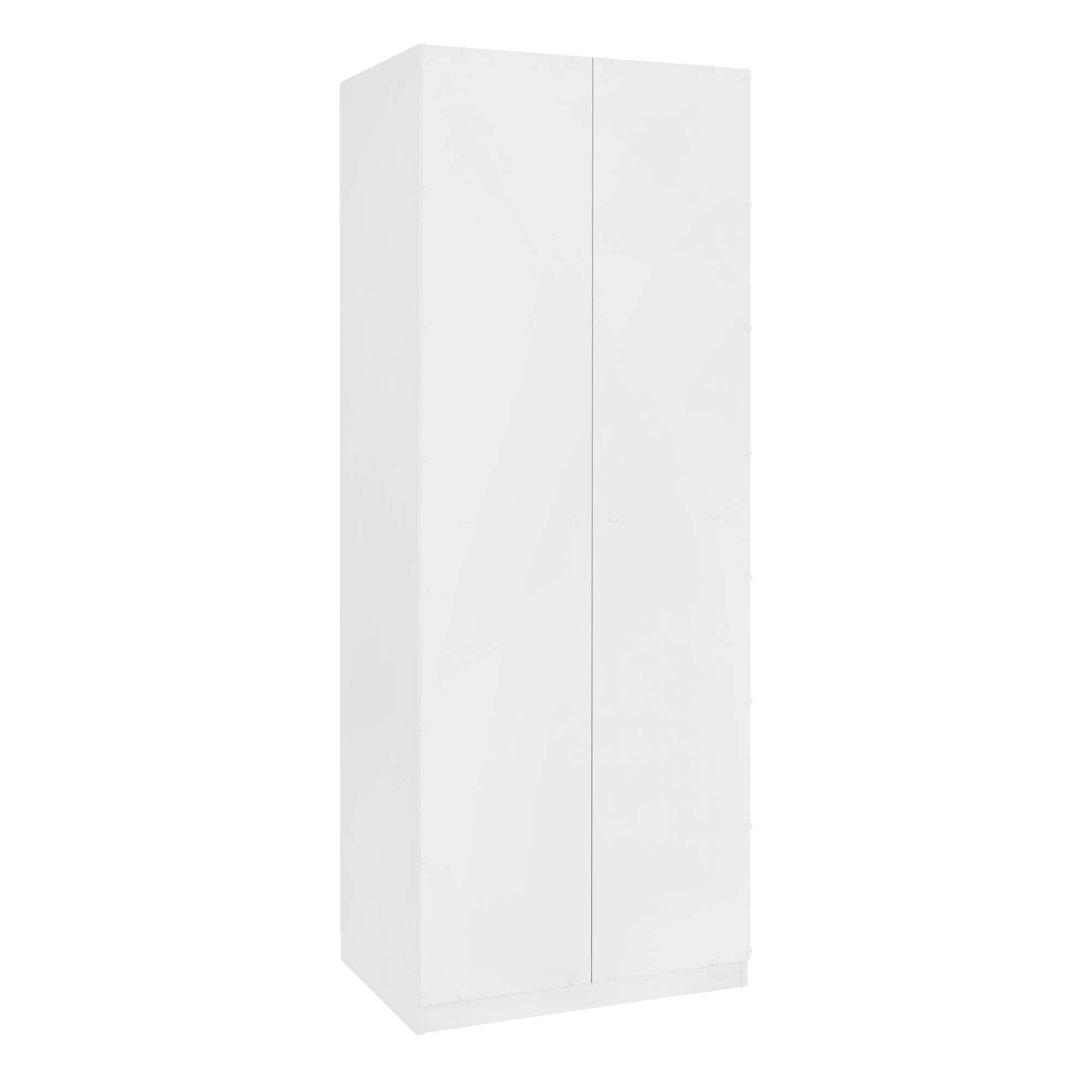 Lee - Free Standing Wardrobe Closet With Drawers And Shelves