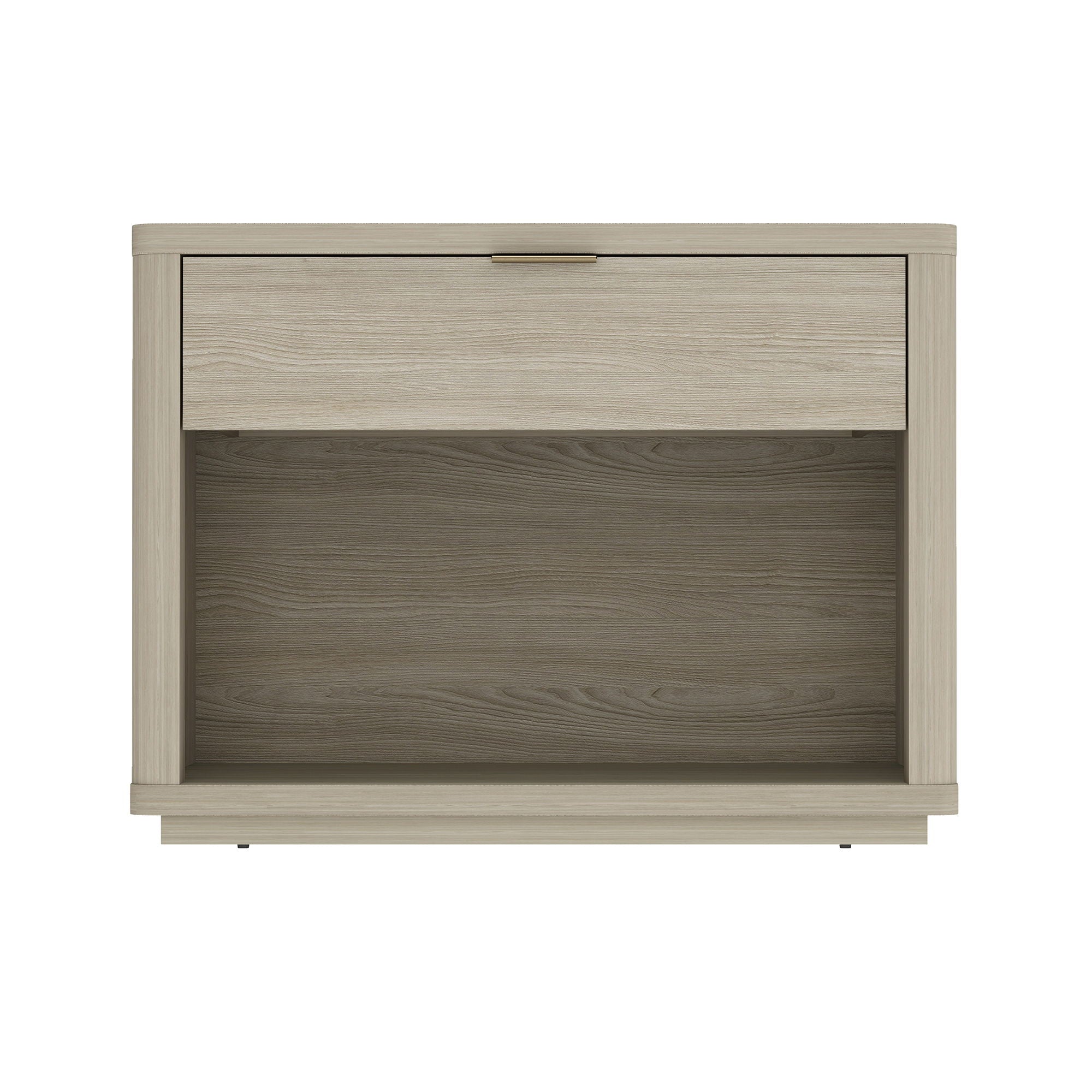 Evelyn - Nightstand With 1 Drawer And Open Shelf