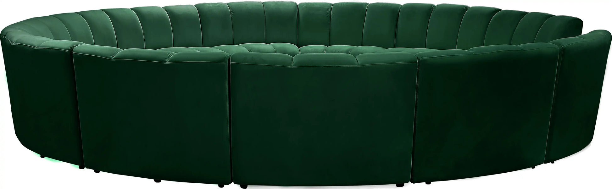 Infinity - 12 Piece Velvet Modular Sectional - Best Buy Furniture