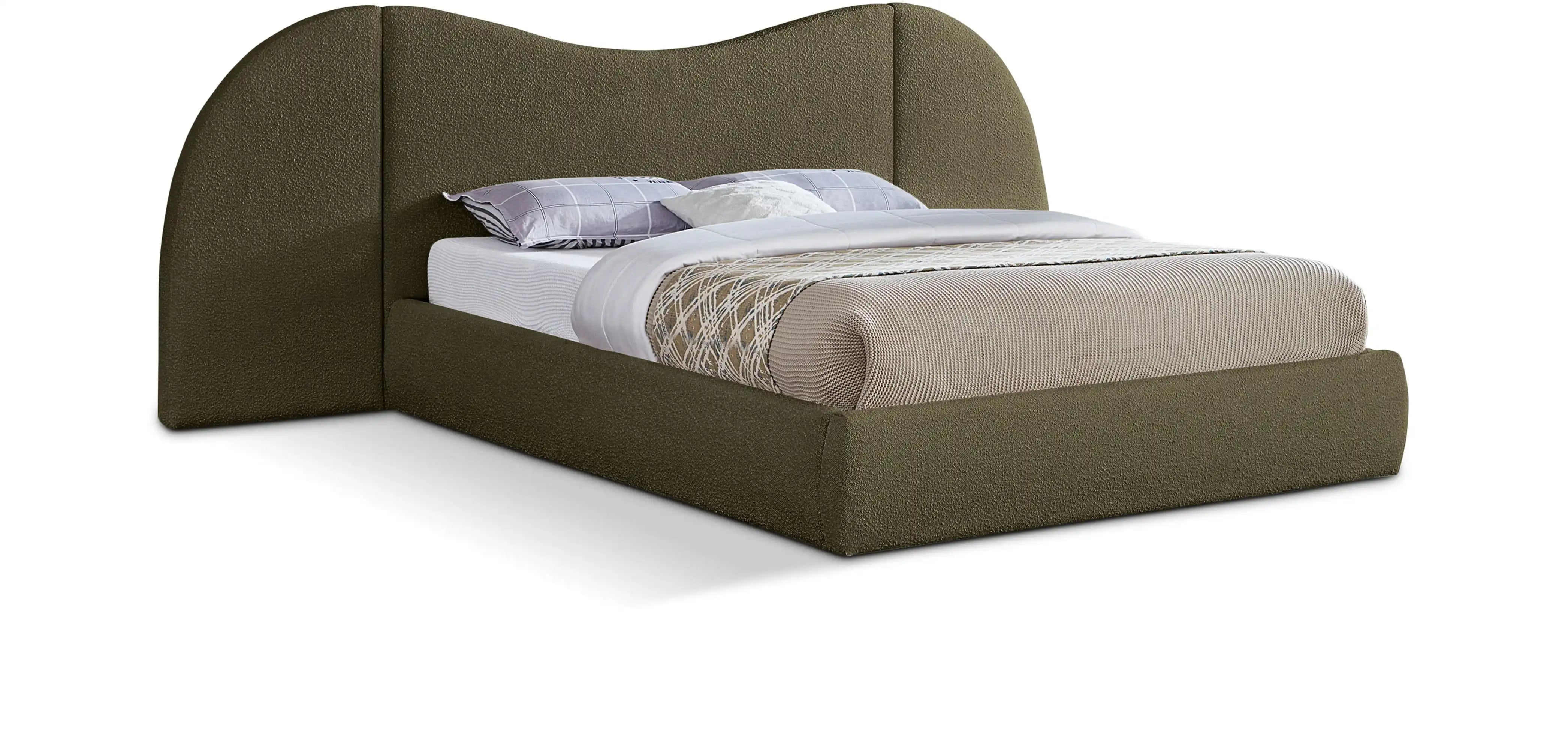 Everest - Boucle Fabric Bed - Best Buy Furniture