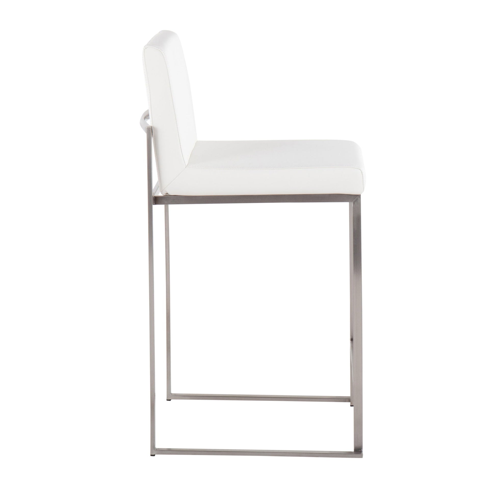 Fuji - Contemporary High Back Counter Stool, Functional Design - Best Buy Furniture