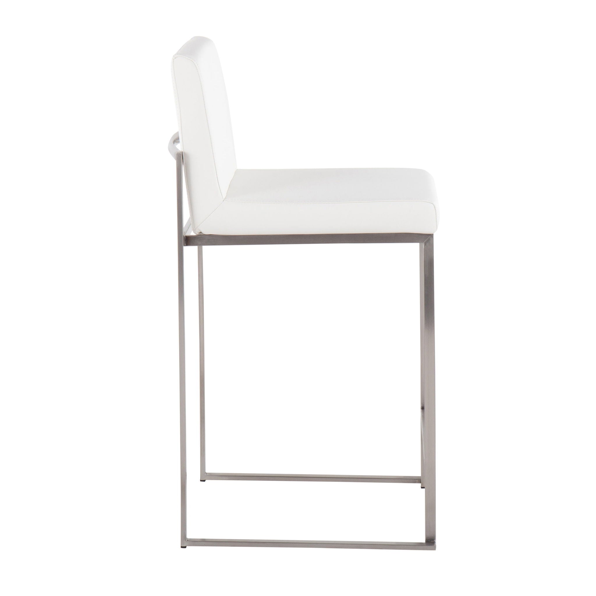 Fuji - Contemporary High Back Counter Stool, Functional Design - Best Buy Furniture