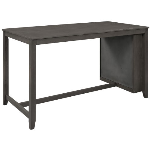 5 Pieces Counter Height Rustic Farmhouse Dining Room Wooden Bar Table Set With 2 Stools And 2 Chairs - Best Buy Furniture