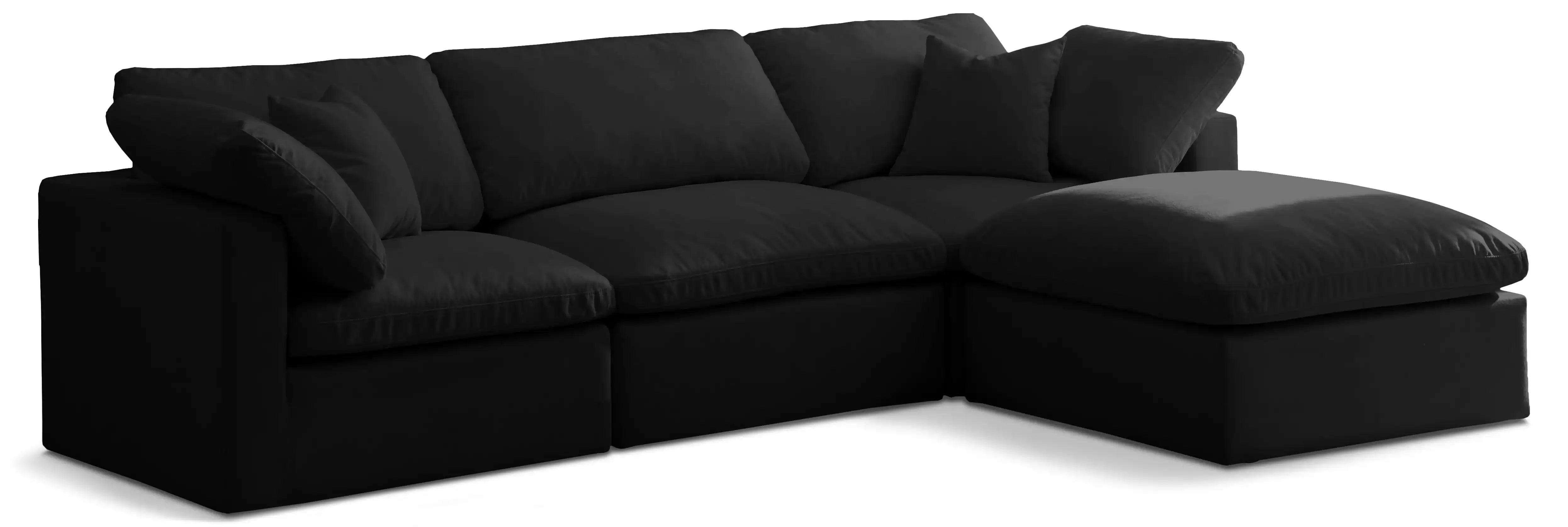 Plush - 4 Piece Modular Sectional - Best Buy Furniture