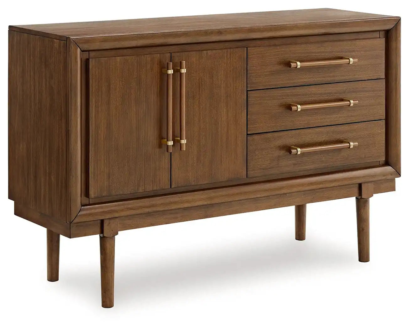 Lyncott - Dining Room Server - Brown - Best Buy Furniture